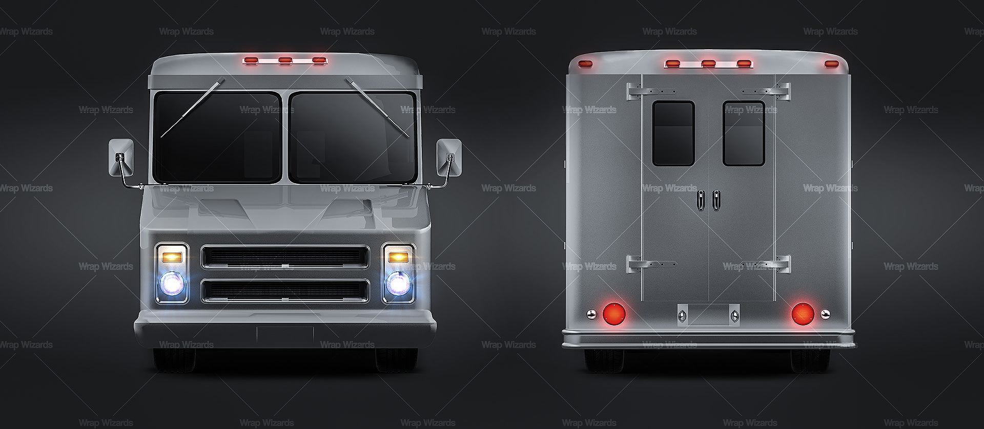 Chevrolet P30 step van - Van Mockup