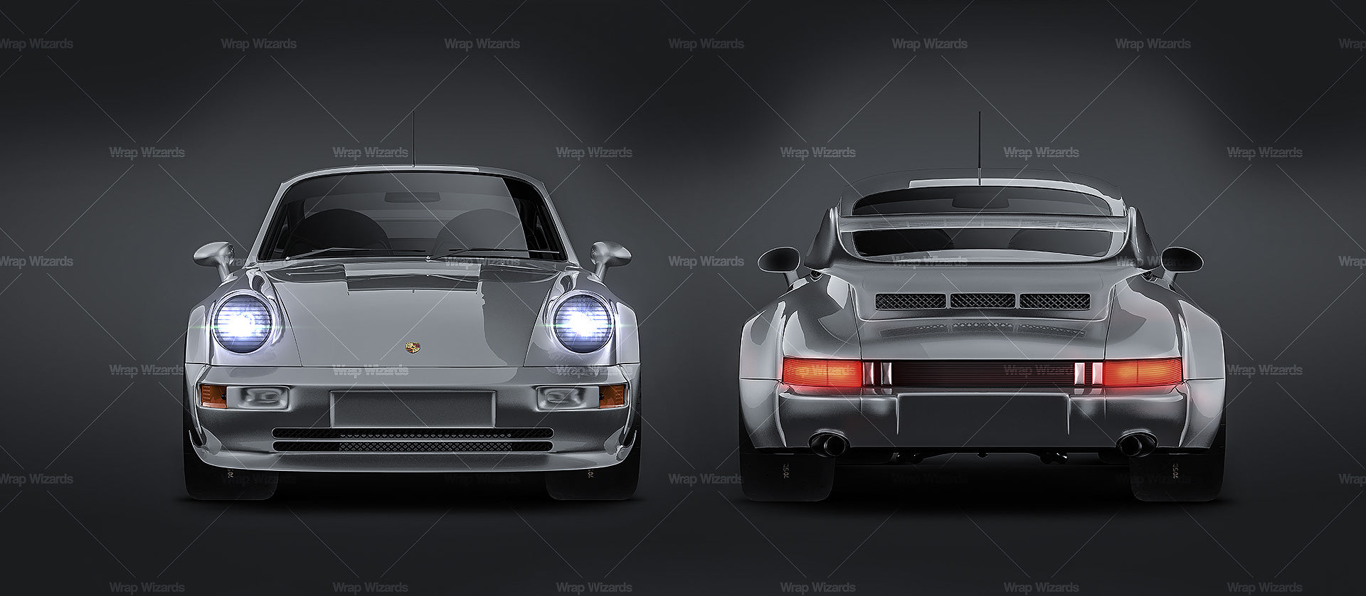 Porsche 911 964 Turbo 1990 - Car Mockup