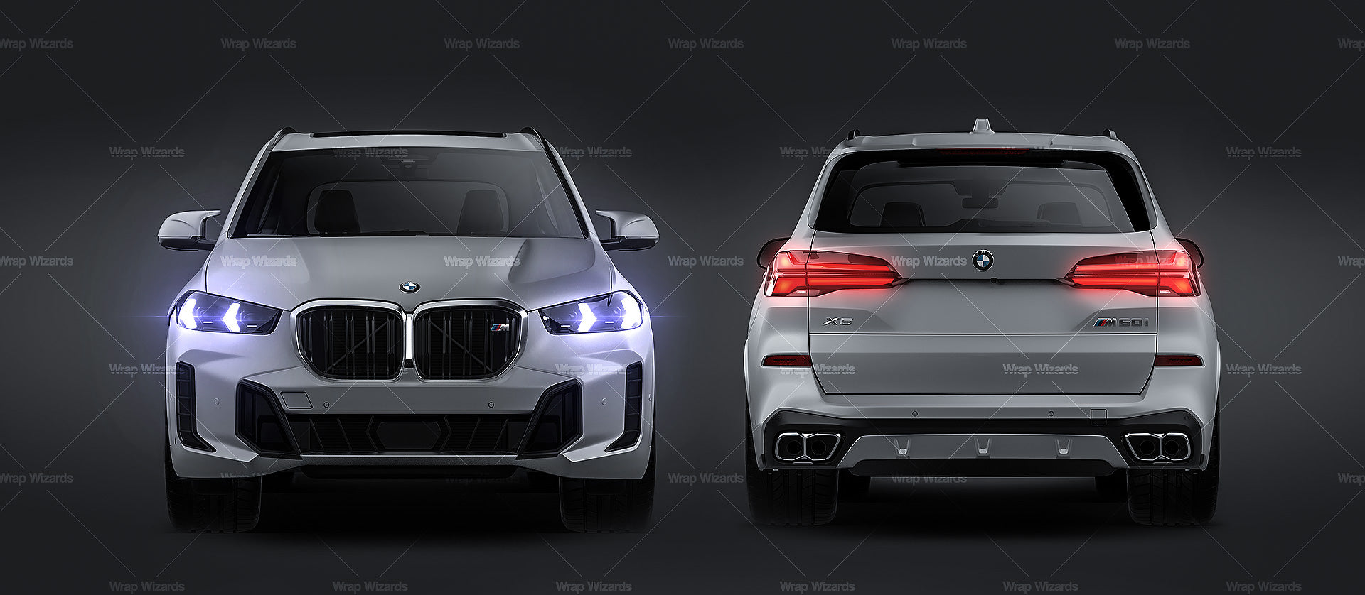 BMW X5 M60i - Car Mockup