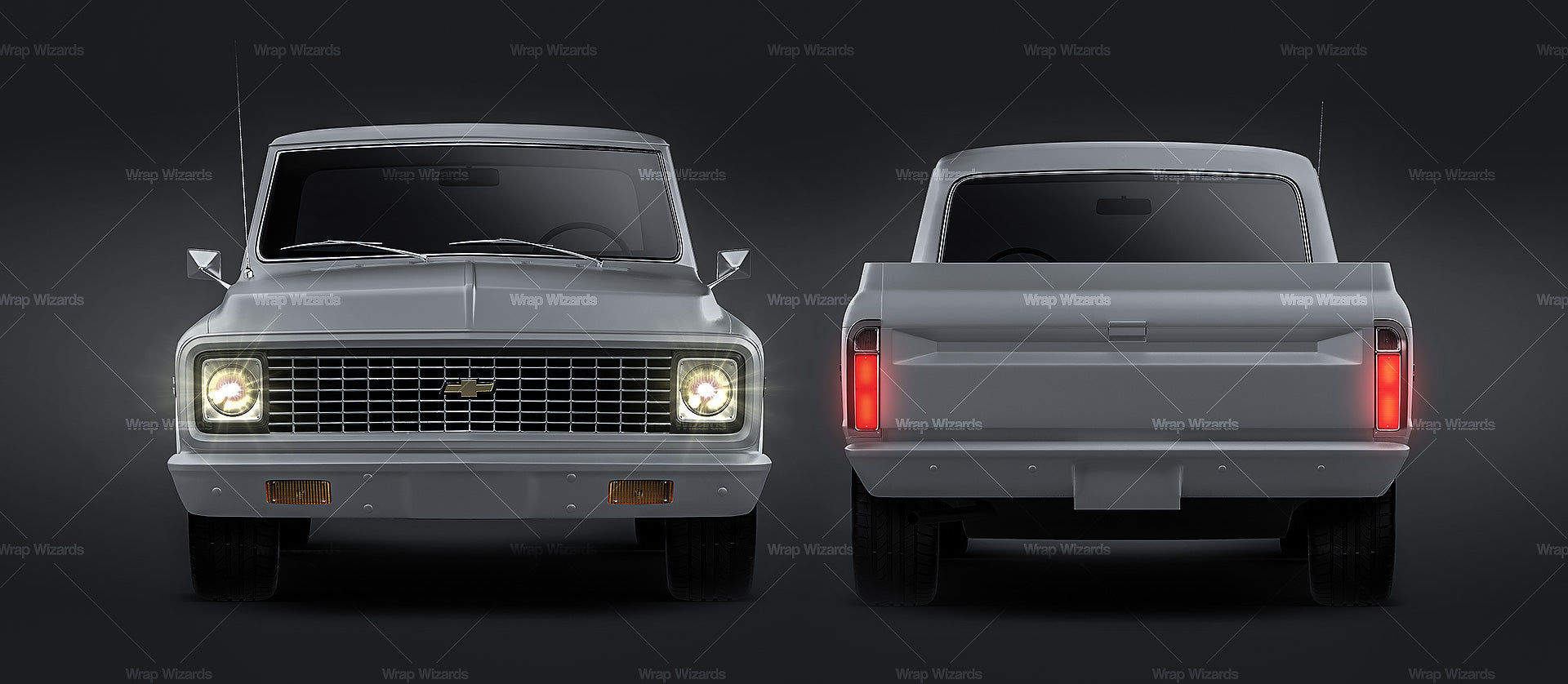 Chevrolet C10 Cheyenne - Truck/Pick-up Mockup