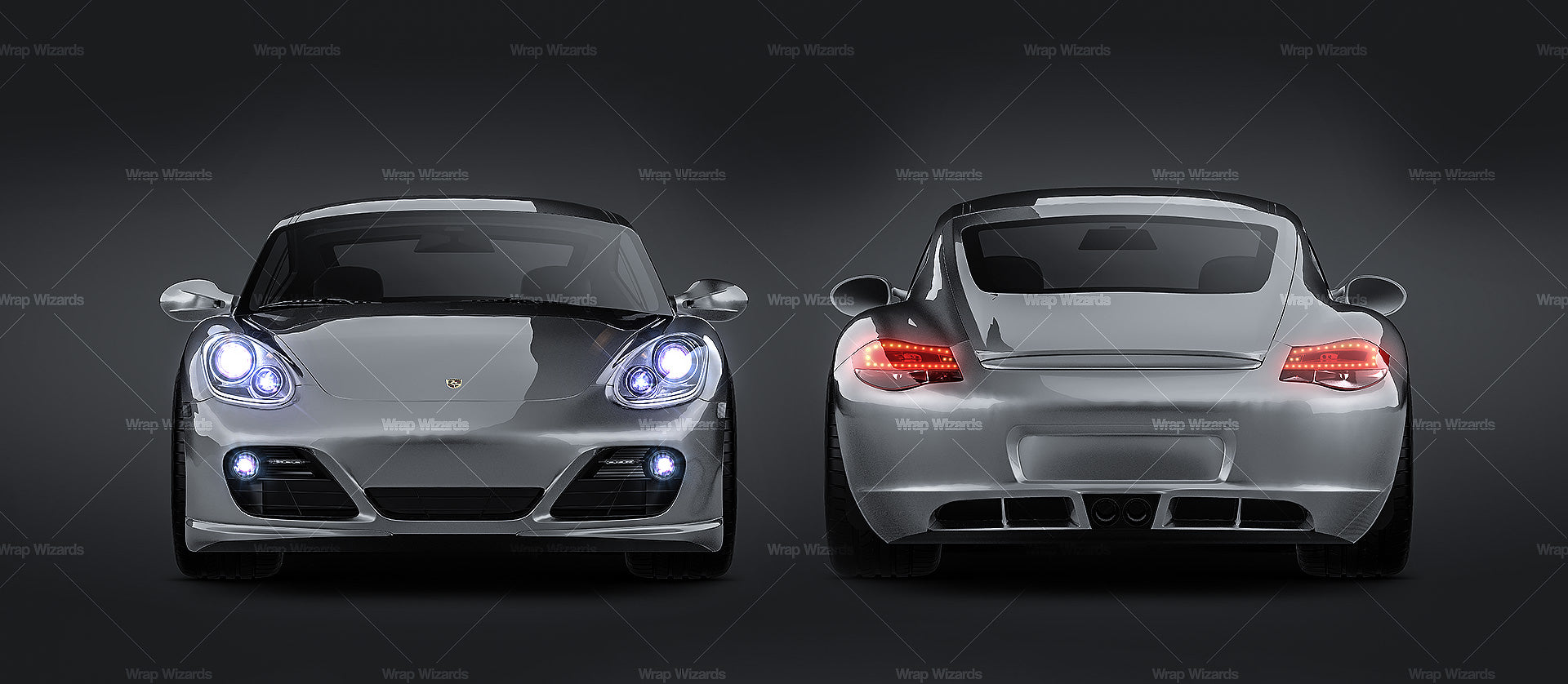 Porsche 718 Cayman S - Car Mockup