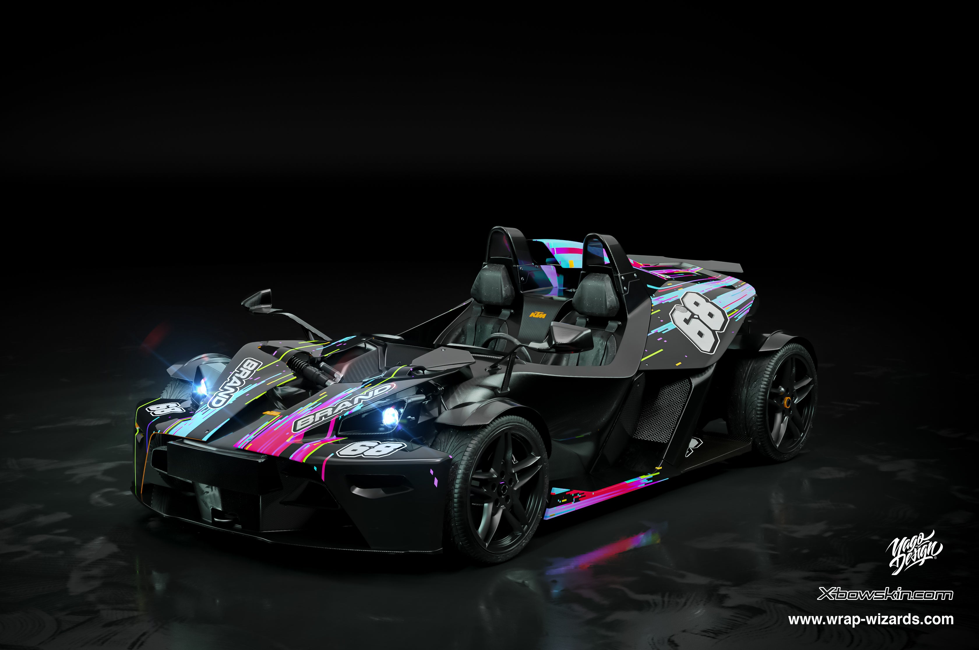 KTM X-BOW #51 - READY TO PRINT FILES