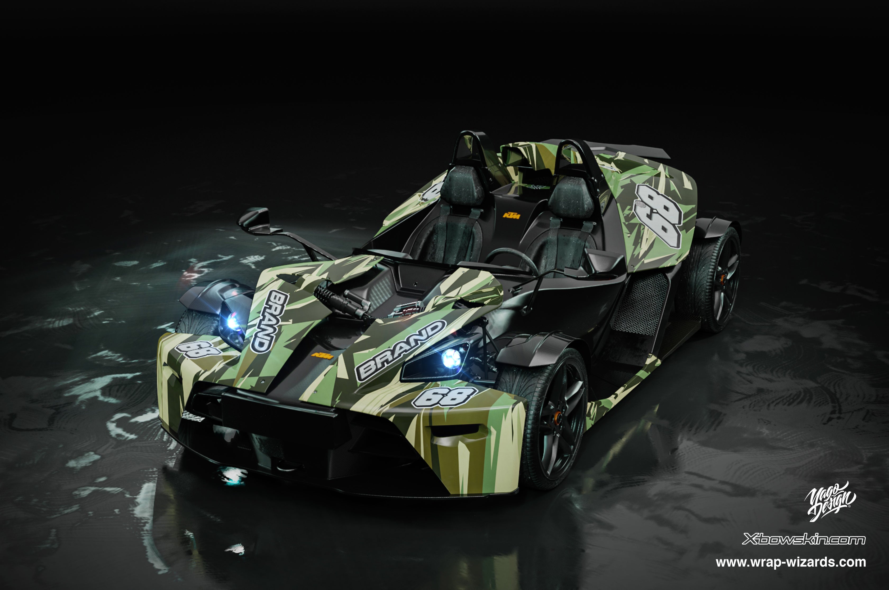 KTM X-BOW #39 - READY TO PRINT FILES