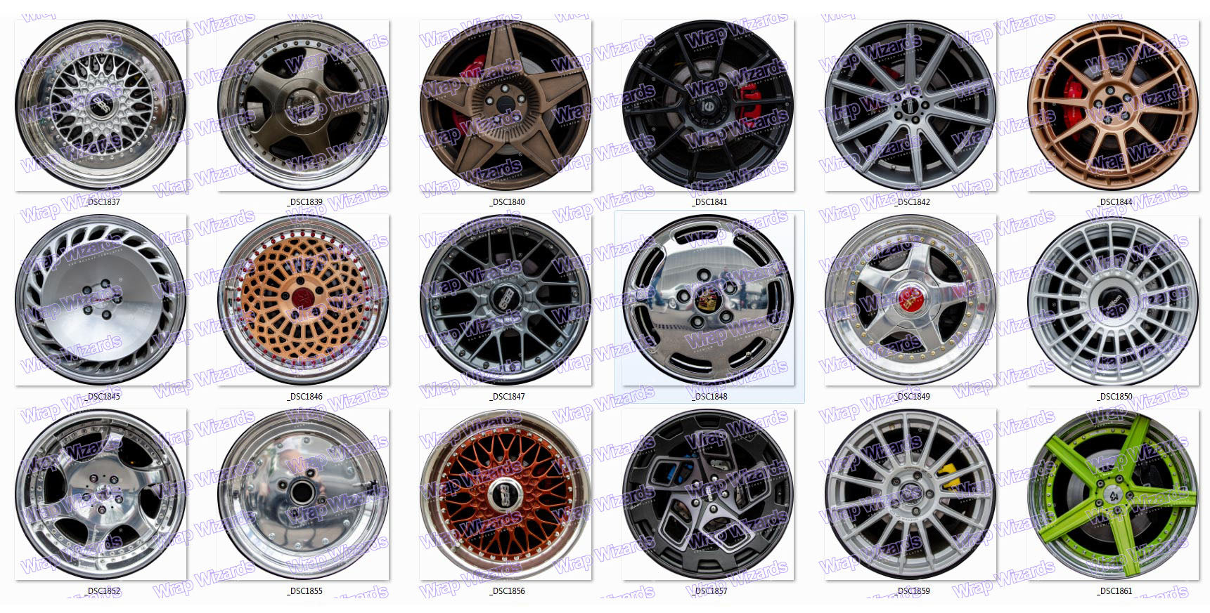 Huge Rims Designers Pack 276 Rims!