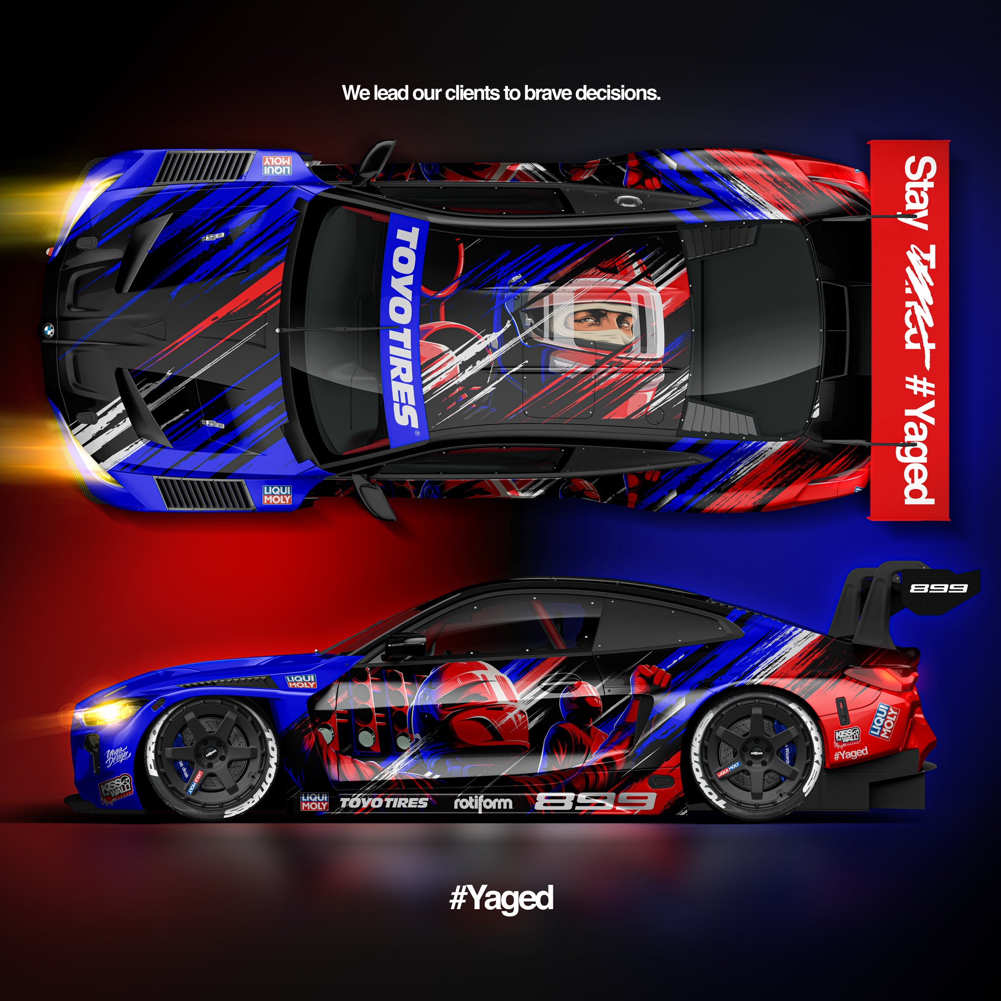 Design - Racing Instinct - READY TO PRINT FILES