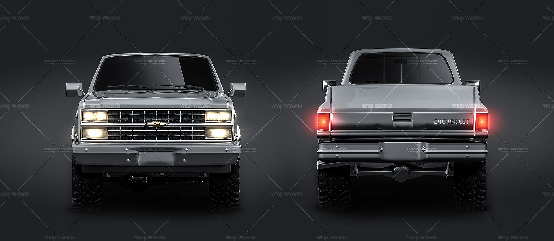 Chevrolet Silverado 1500 1985 - Truck/Pick-up Mockup