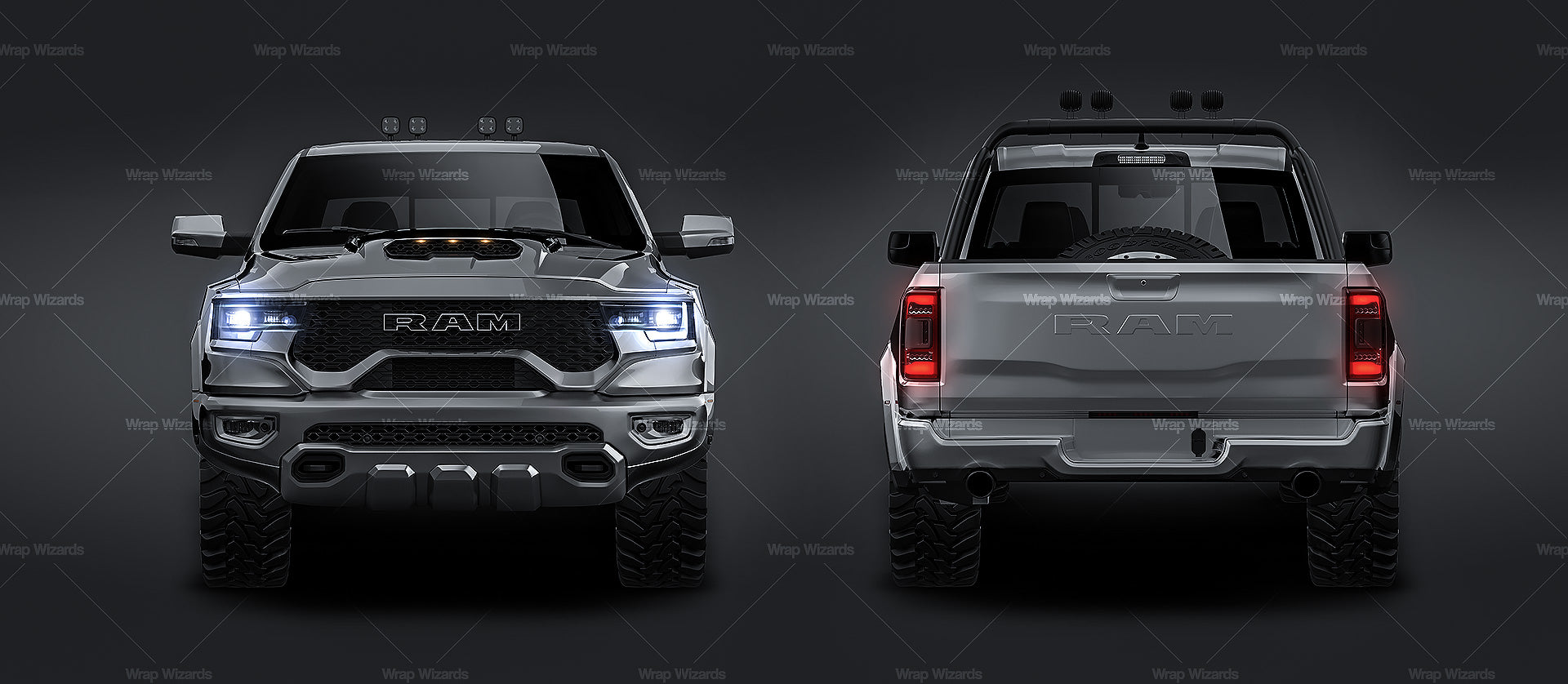 Dodge RAM 1500 TRX Crew Cab 2021 (MOPAR Performance) - Truck/Pick-up Mockup