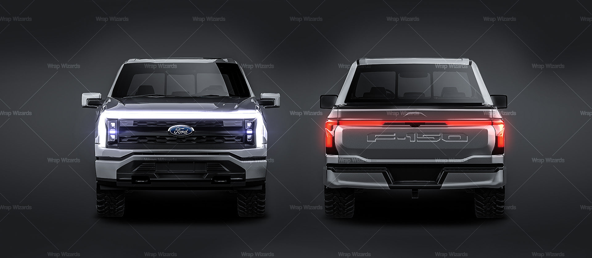 Ford F-150 Lightning 2023 - Truck/Pick-up Mockup