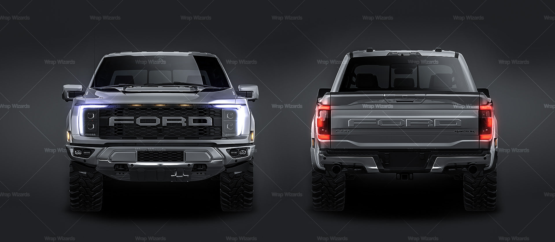 Ford F150 Raptor 2021 - Truck/Pick-up Mockup