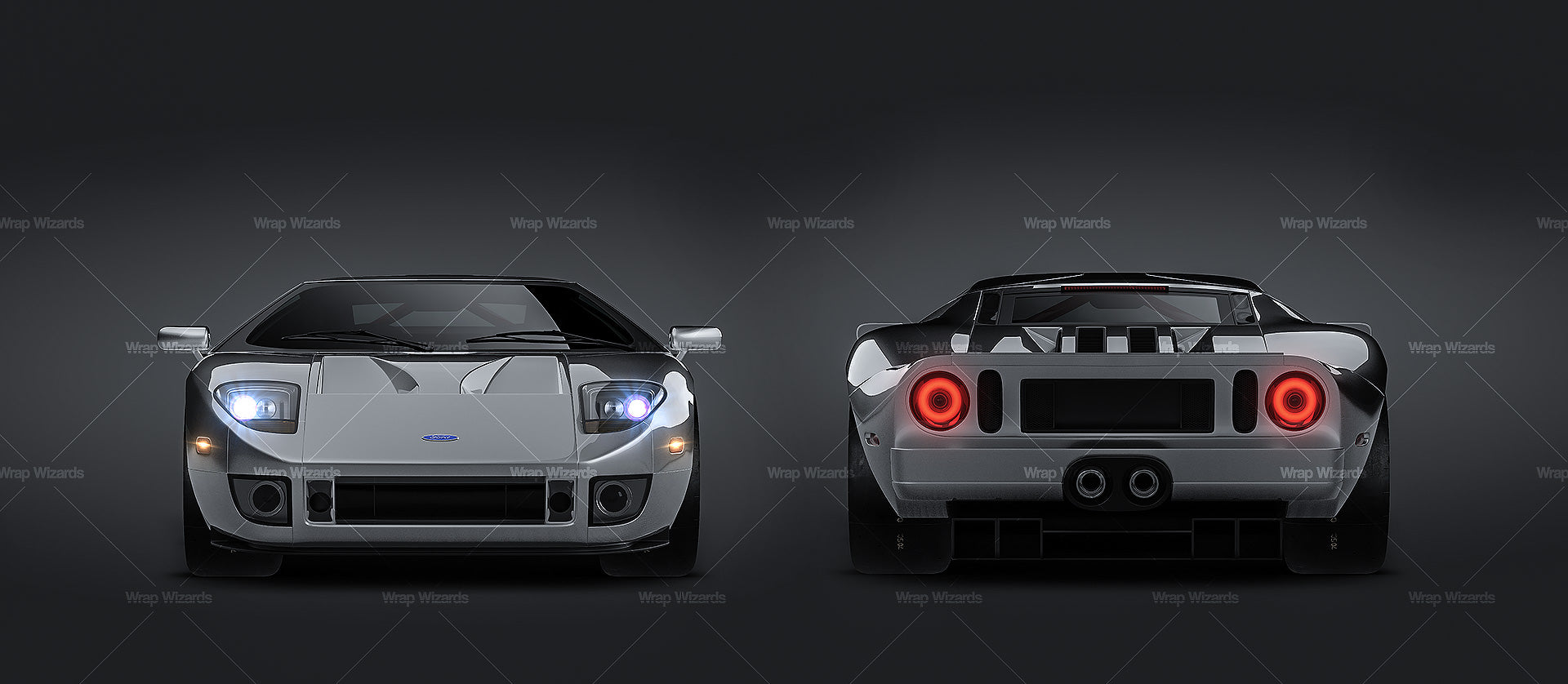 Ford GT GT-40 2006 - Car Mockup