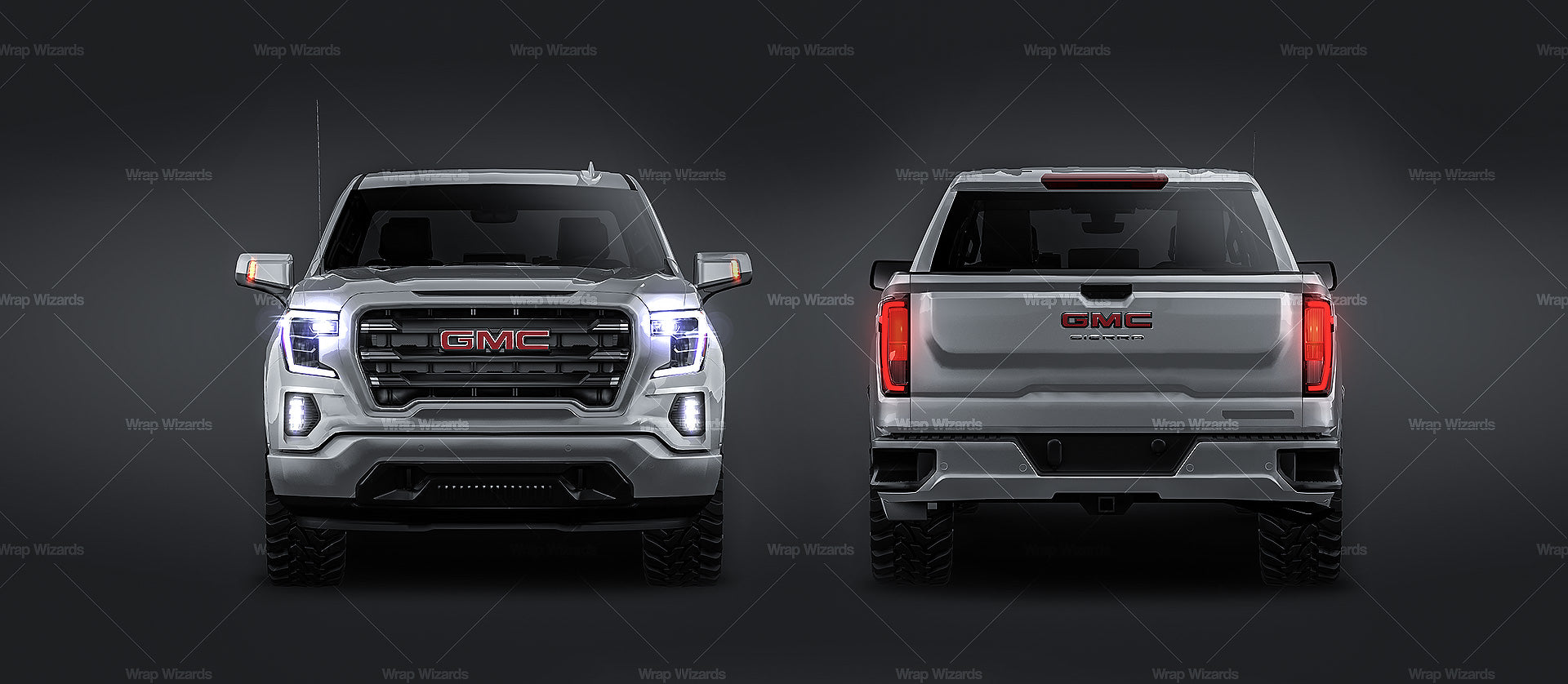 GMC Sierra Elevation 1500 - Truck/Pick-up Mockup