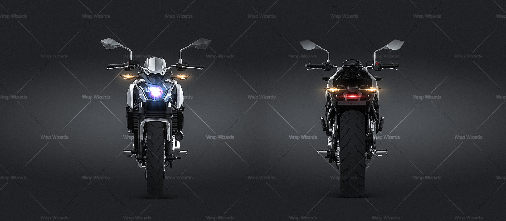 Kawasaki Z650 2017 - Motorcycle Mockup