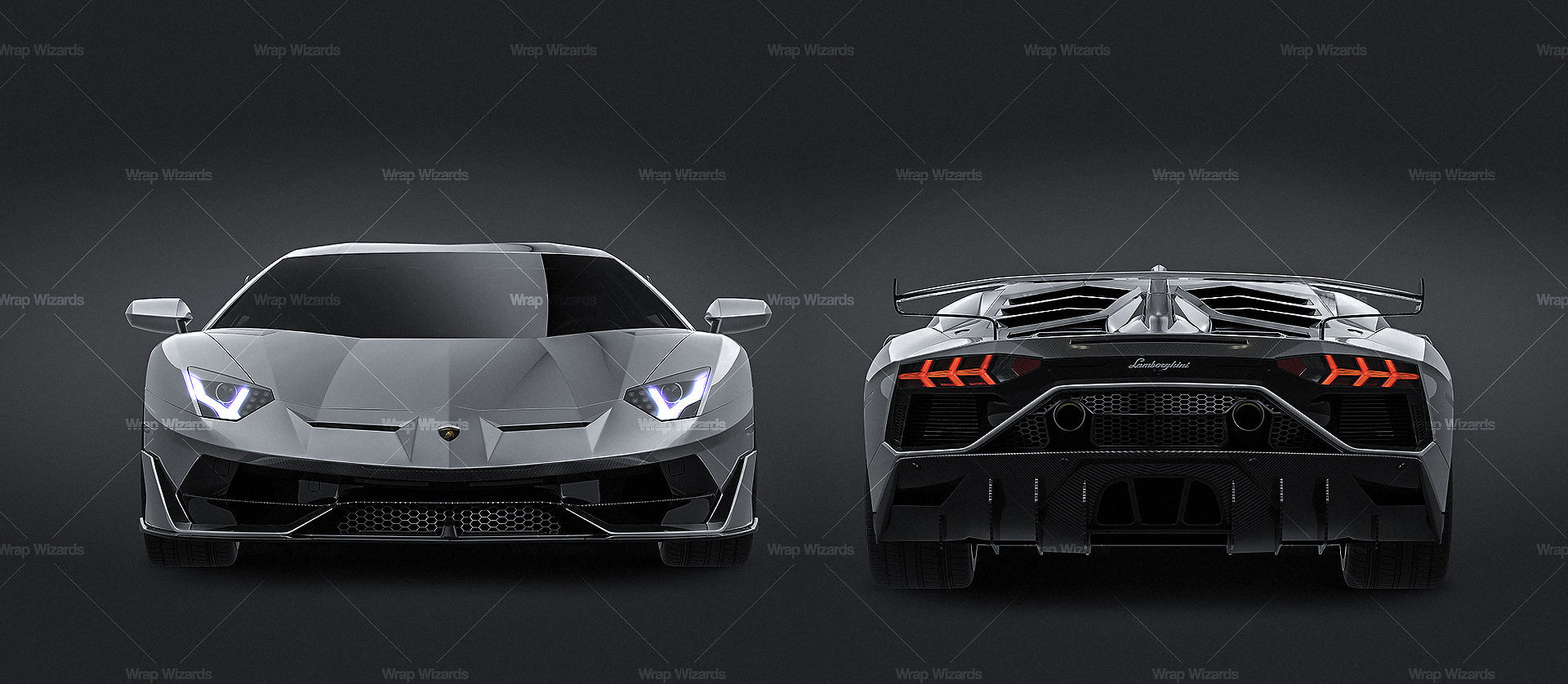 Lamborghini Aventador SVJ 2019 - Car Mockup