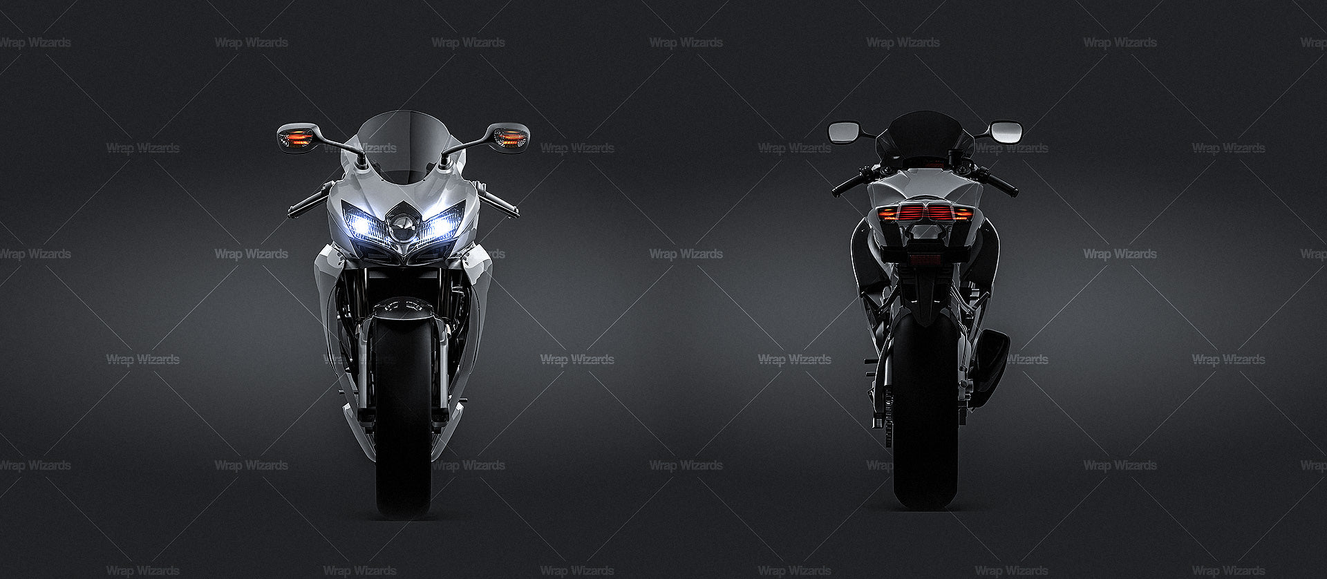 Suzuki GSX-R 600 2007 - Motorcycle Mockup