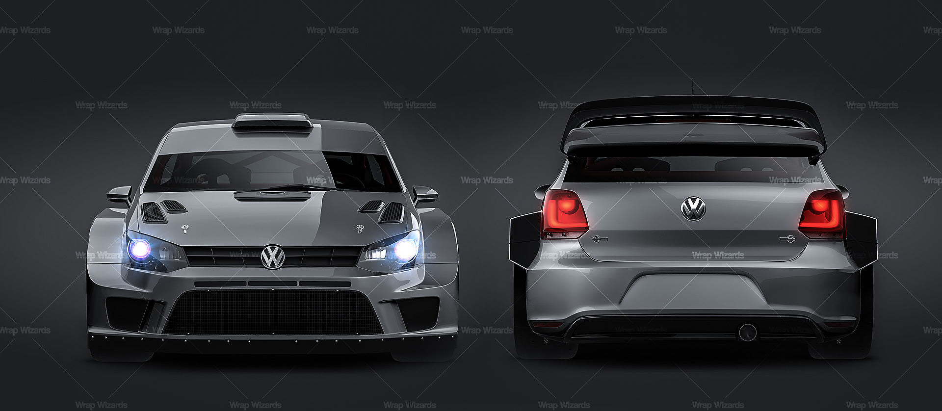 Volkswagen Polo R WRC 2018 - Car Mockup