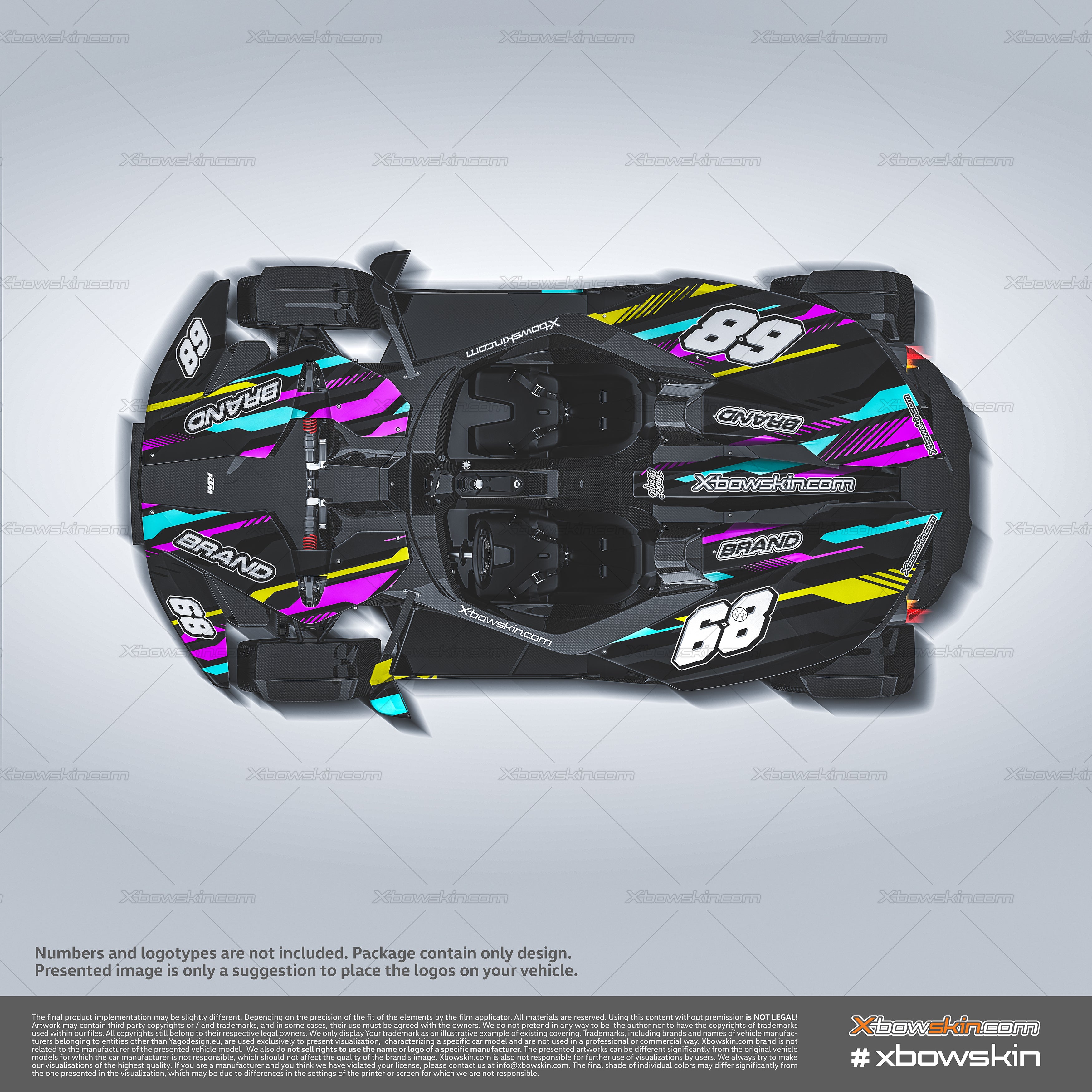 KTM X-BOW #41 - READY TO PRINT FILES