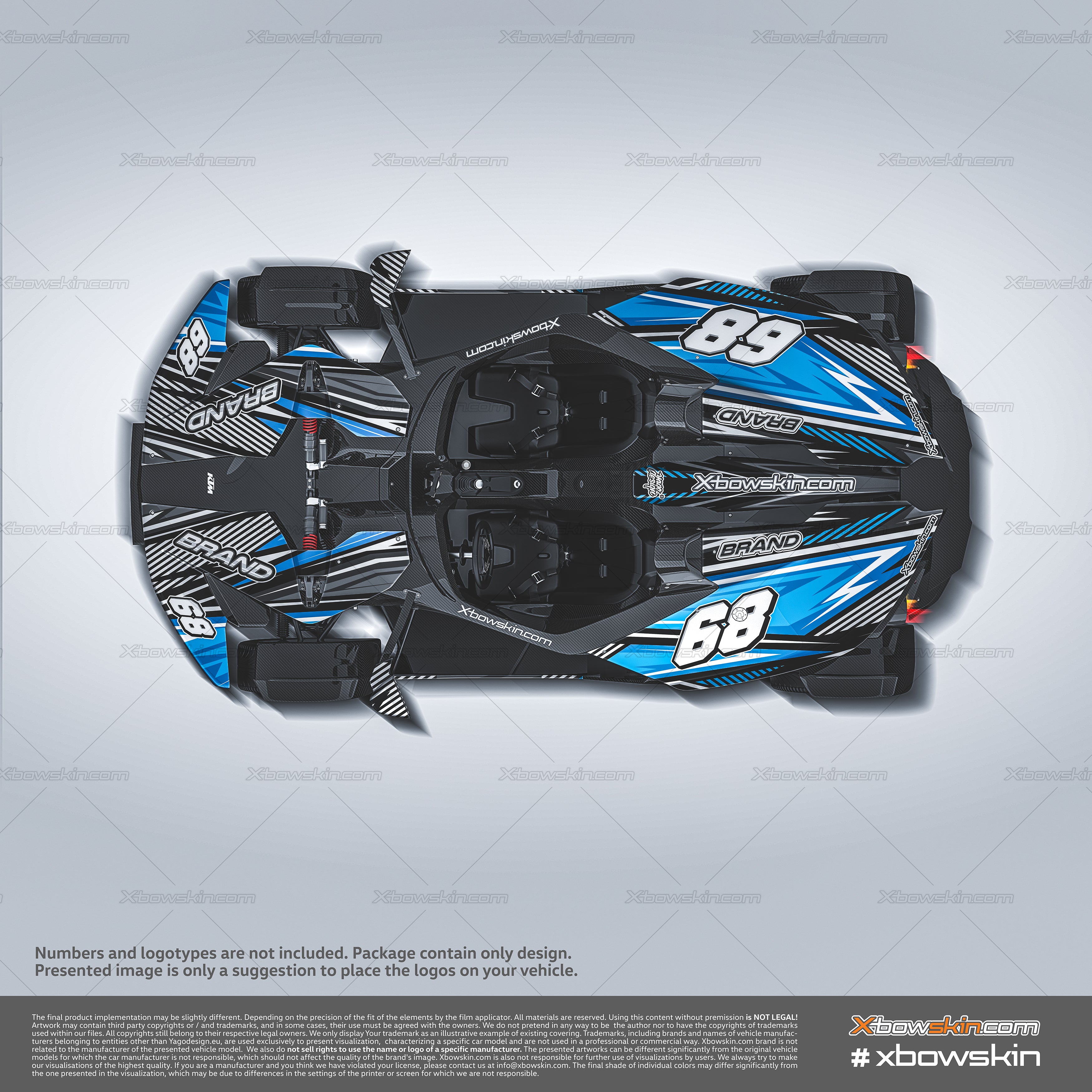 KTM X-BOW #47 - READY TO PRINT FILES