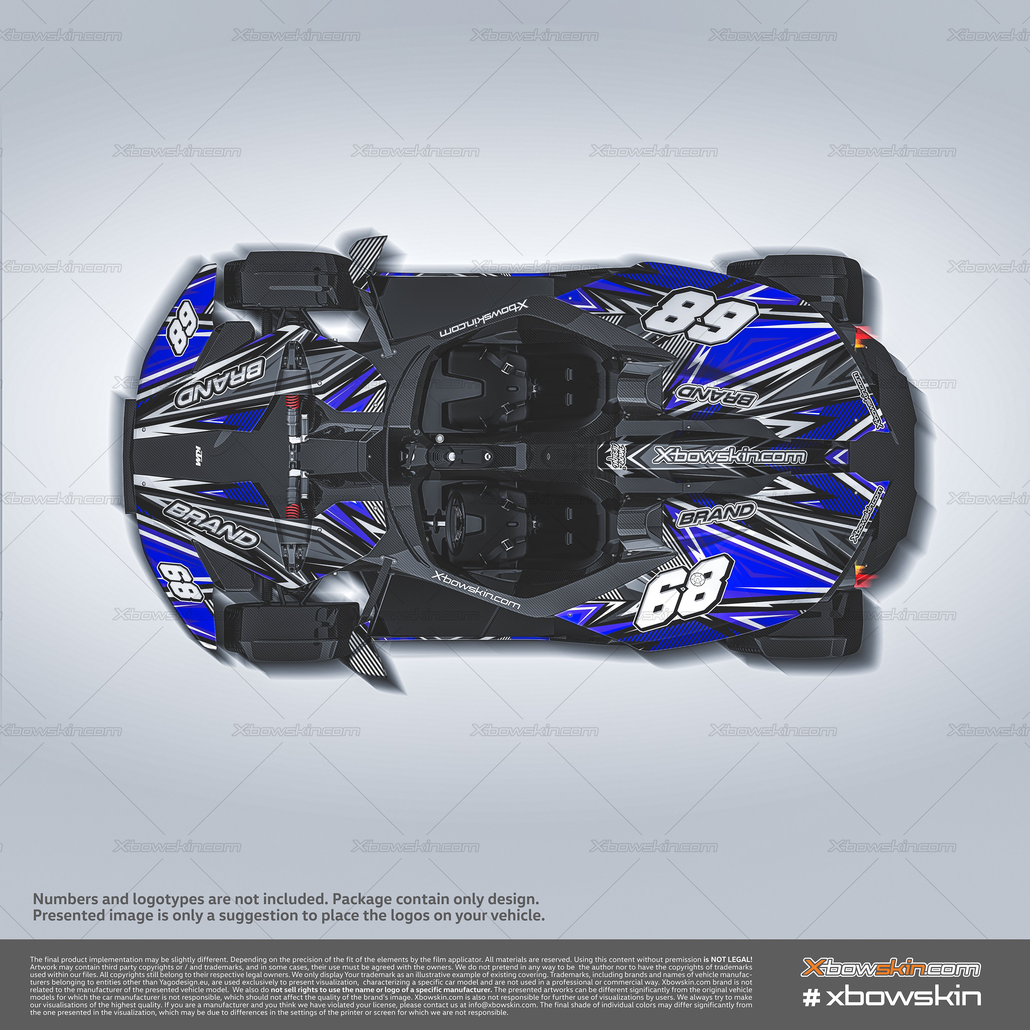 KTM X-BOW #48 - READY TO PRINT FILES