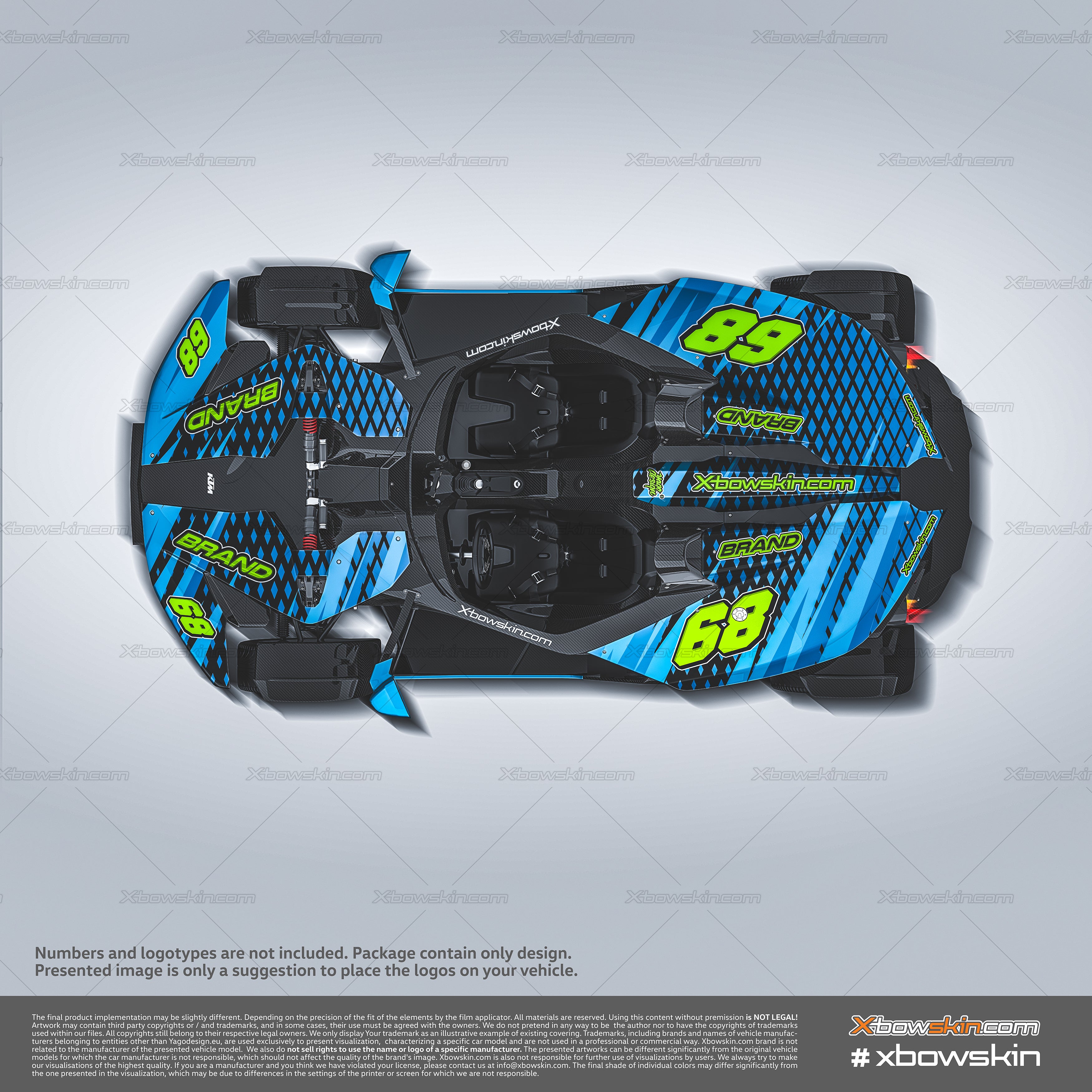 KTM X-BOW #49 - READY TO PRINT FILES