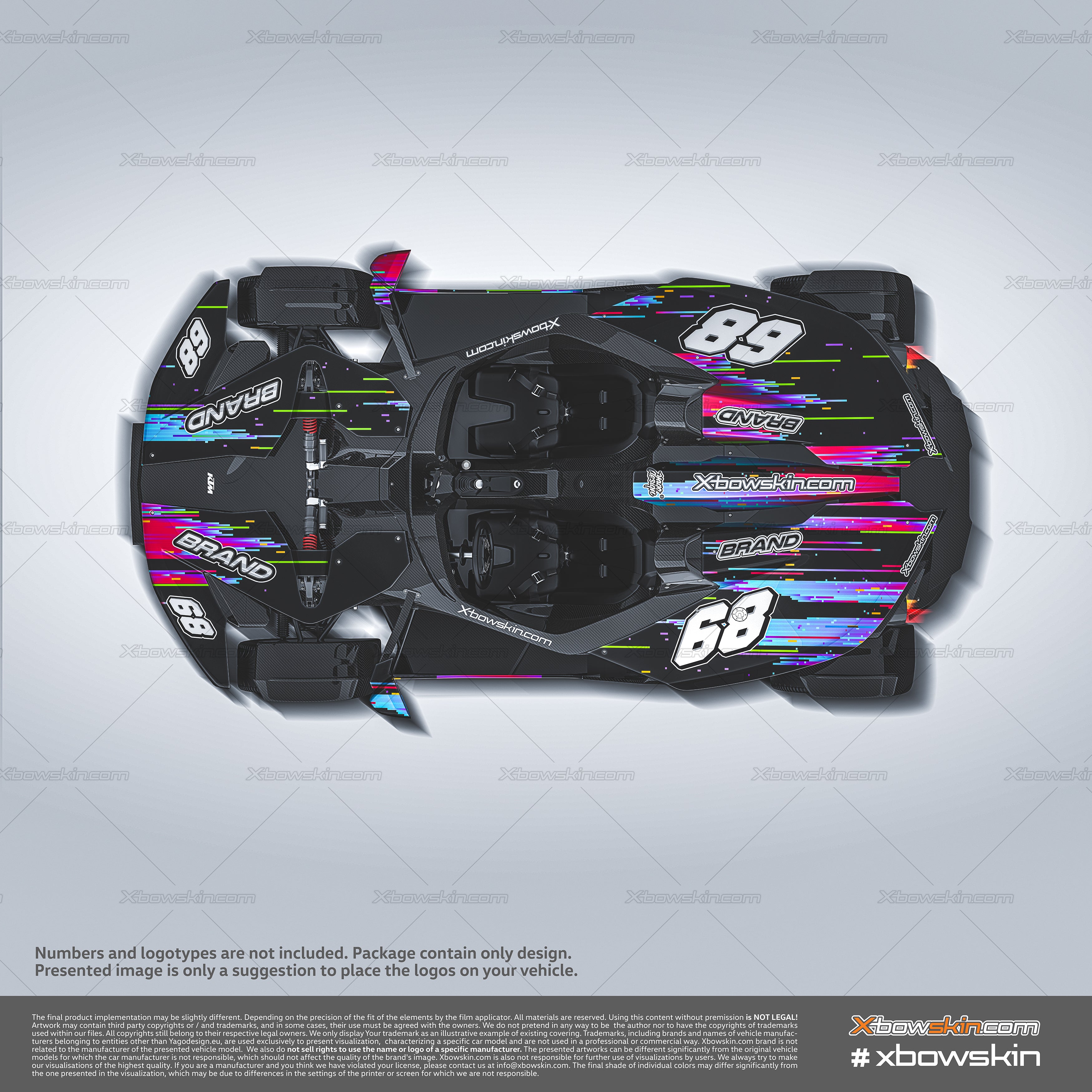 KTM X-BOW #51 - READY TO PRINT FILES