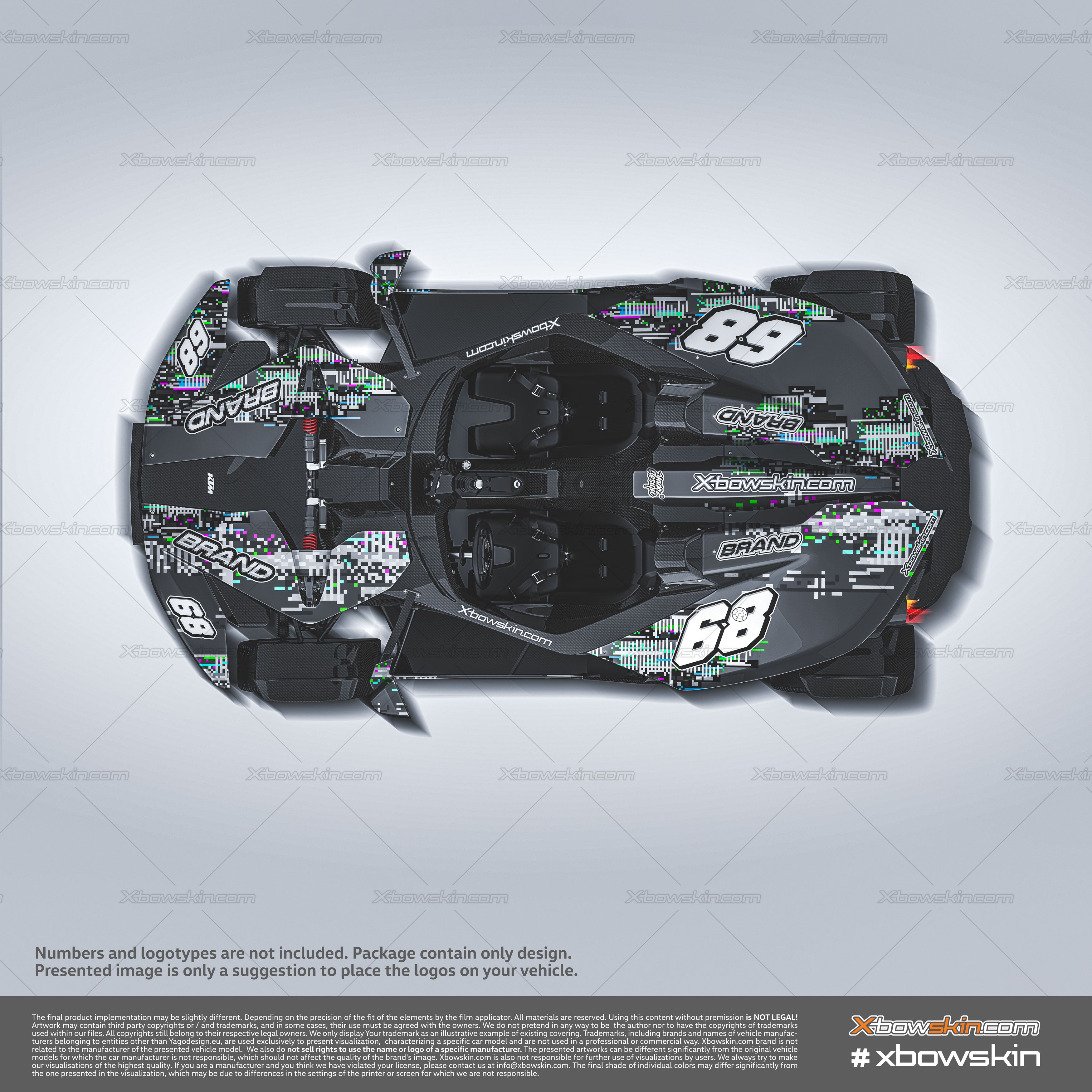 KTM X-BOW #52 - READY TO PRINT FILES