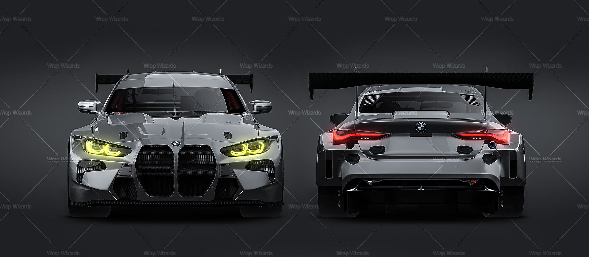 BMW 4-Series M4 GT3 2023 - Car Mockup