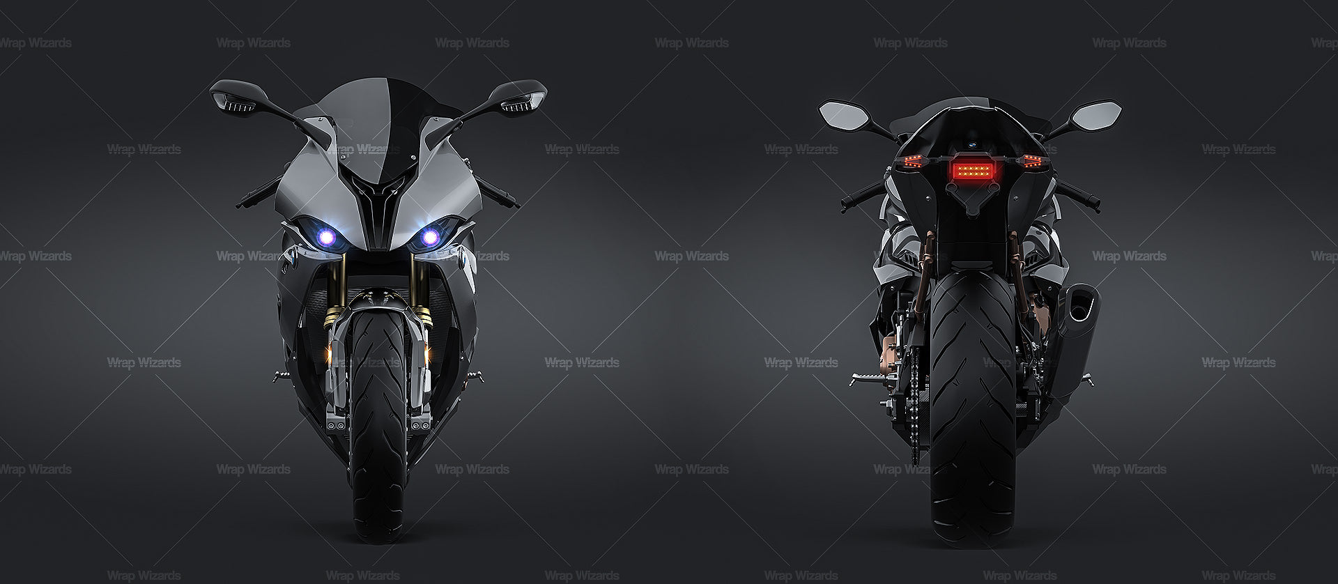 BMW S1000RR 2019 - Motorcycle Mockup