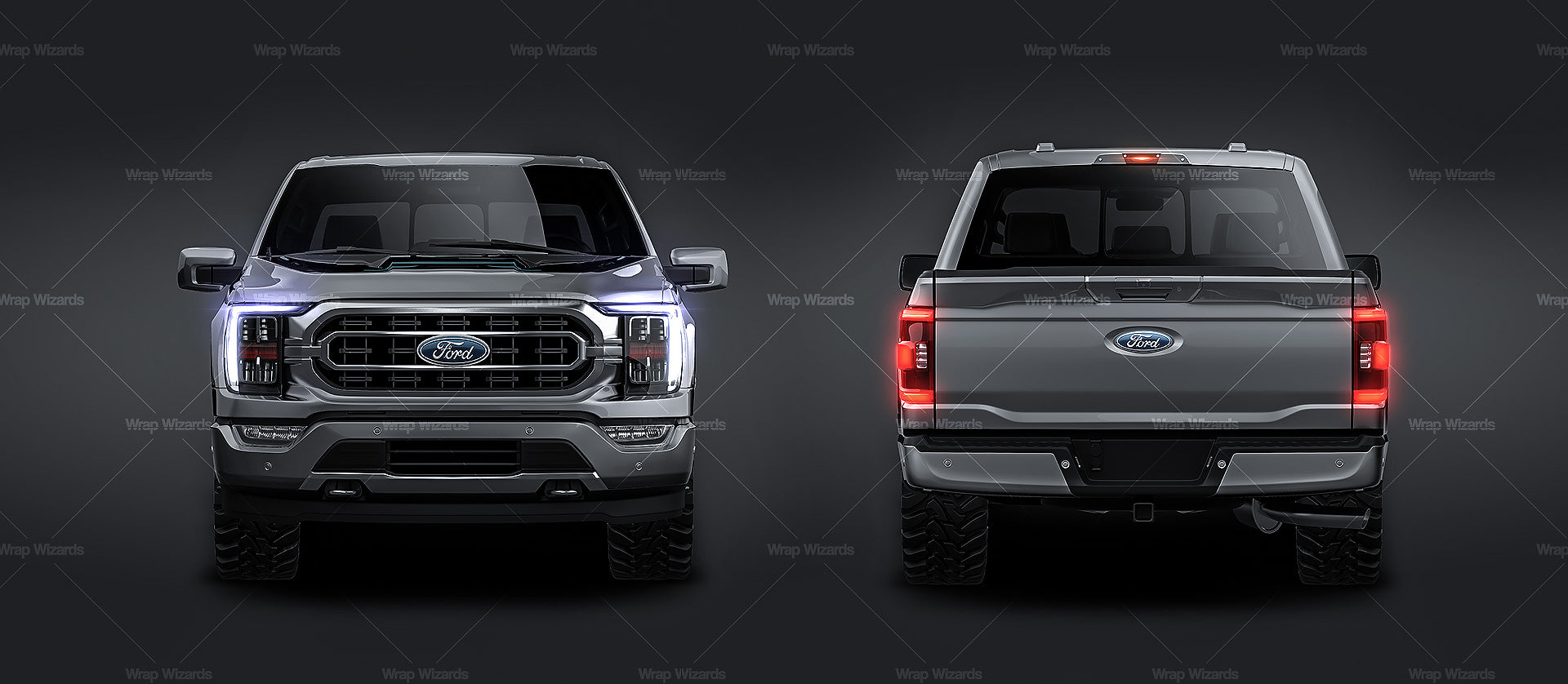 Ford F-150 XLT 2021 - Truck/Pick-up Mockup