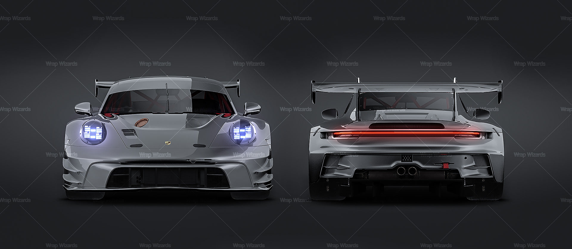 Porsche 911 GT3R 2023 - Car Mockup