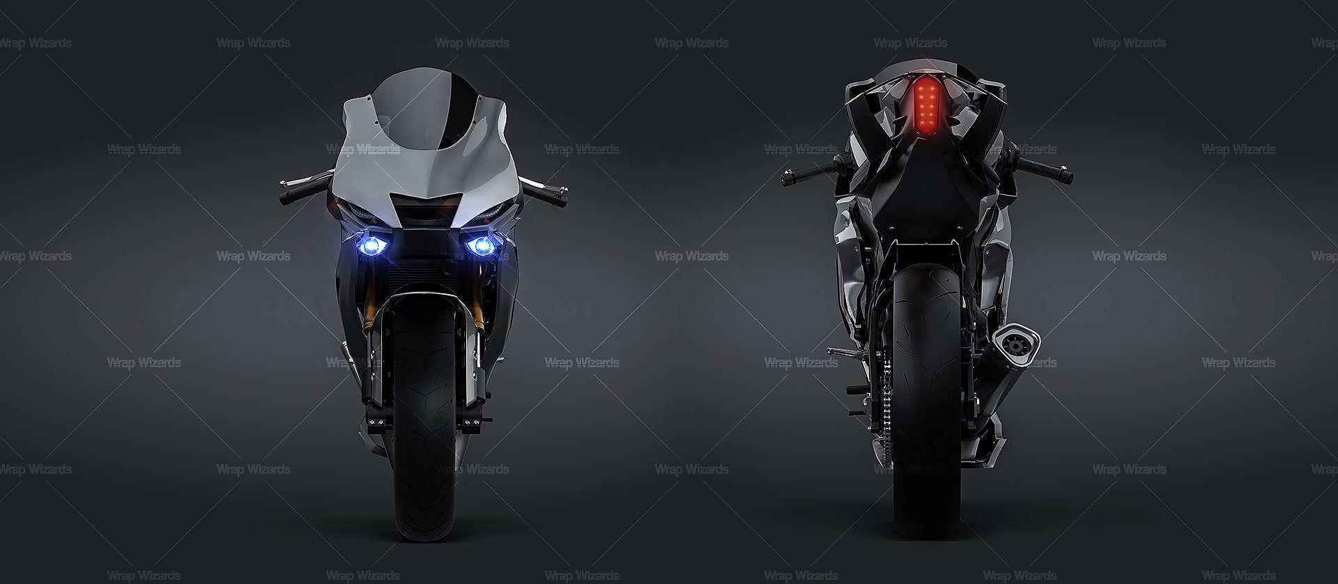 Yamaha YZF-R6 2018 - Motorcycle Mockup