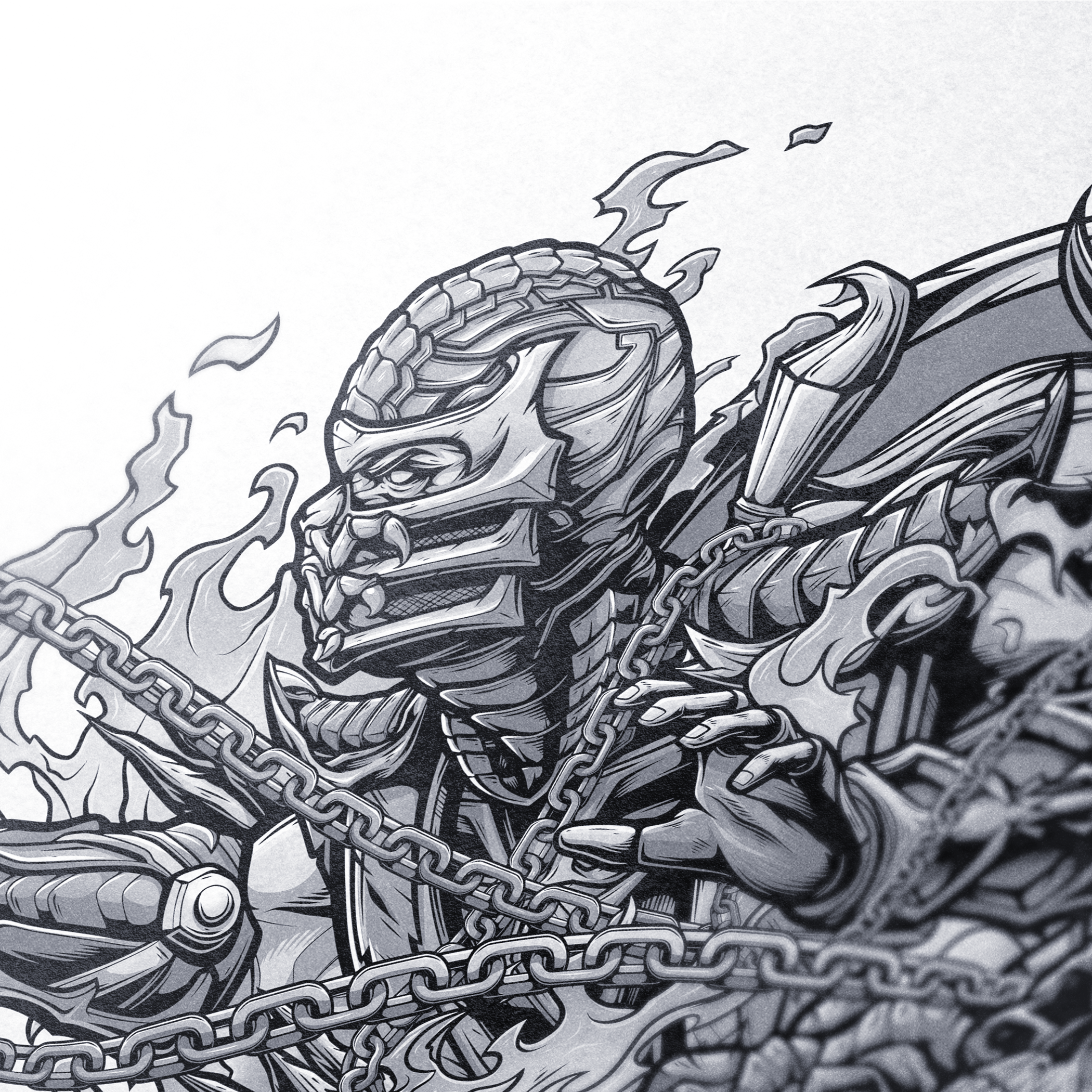 Pro Vector artwork #6 Scorpion