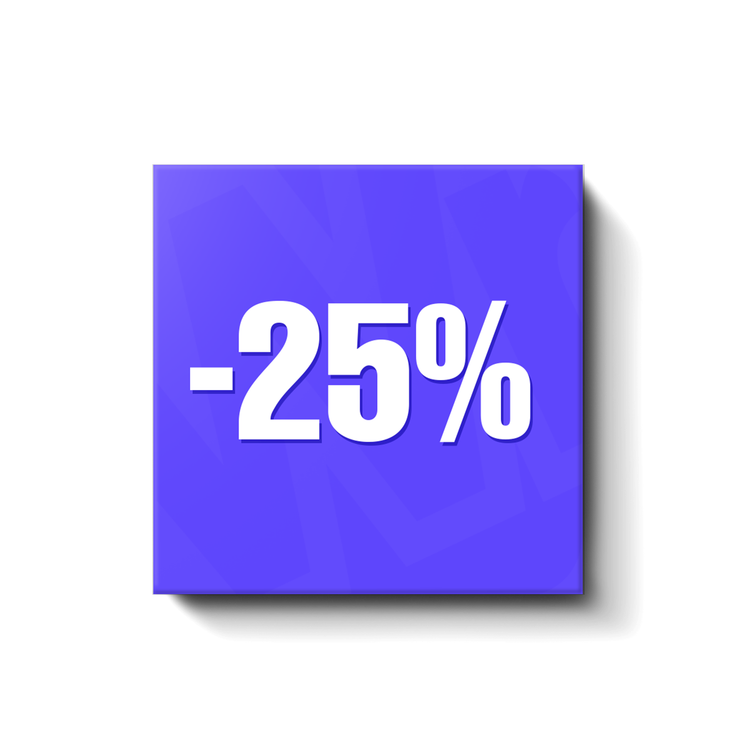 One-Time Discount Code -25%
