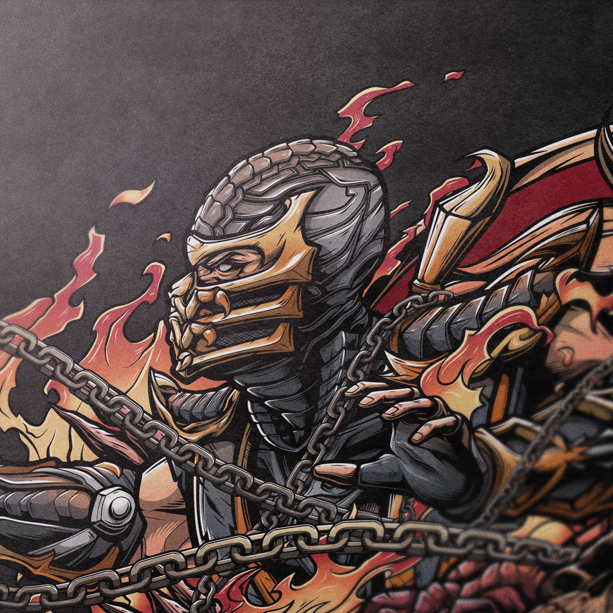 Pro Vector artwork #6 Scorpion