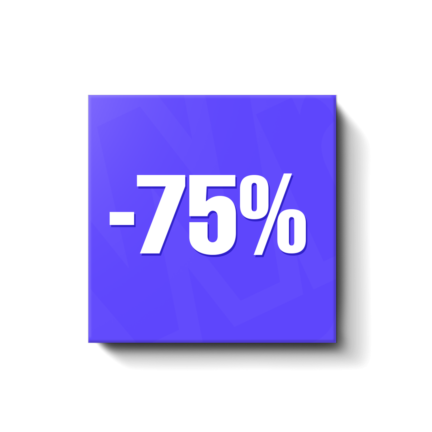 One-Time Discount Code -75%