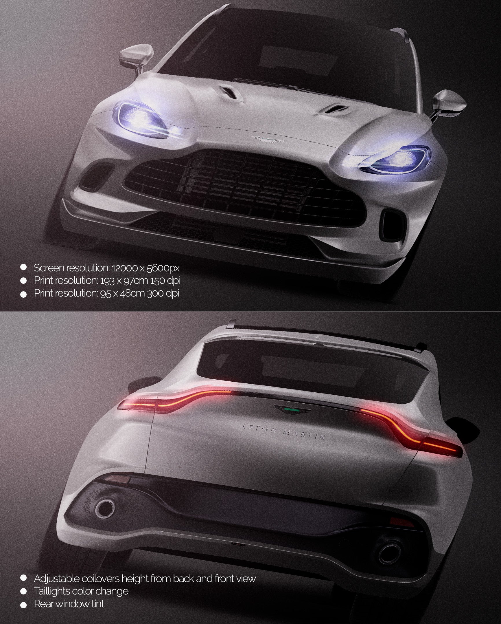 Aston Martin DBX 2021 - Car Mockup