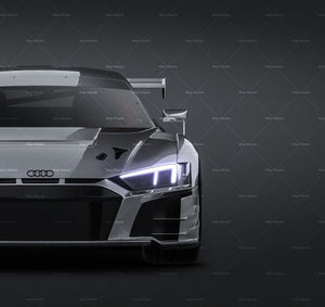 Audi R8 LMS GT3 glossy finish - all sides Car Mockup Template.psd
