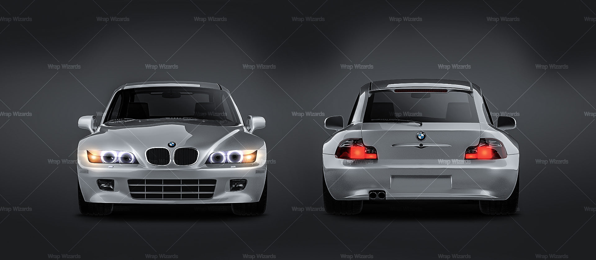 BMW Z3 Coupe E36/8 - Car Mockup