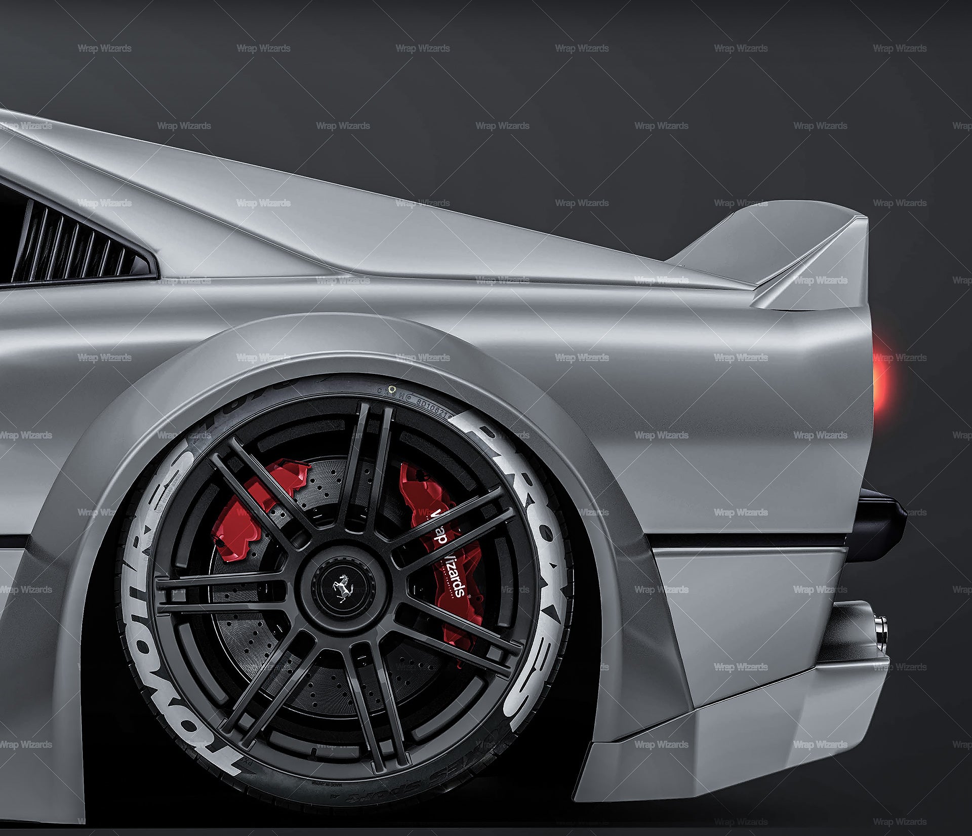 Ferrari 308 GTB LBWK - Car Mockup