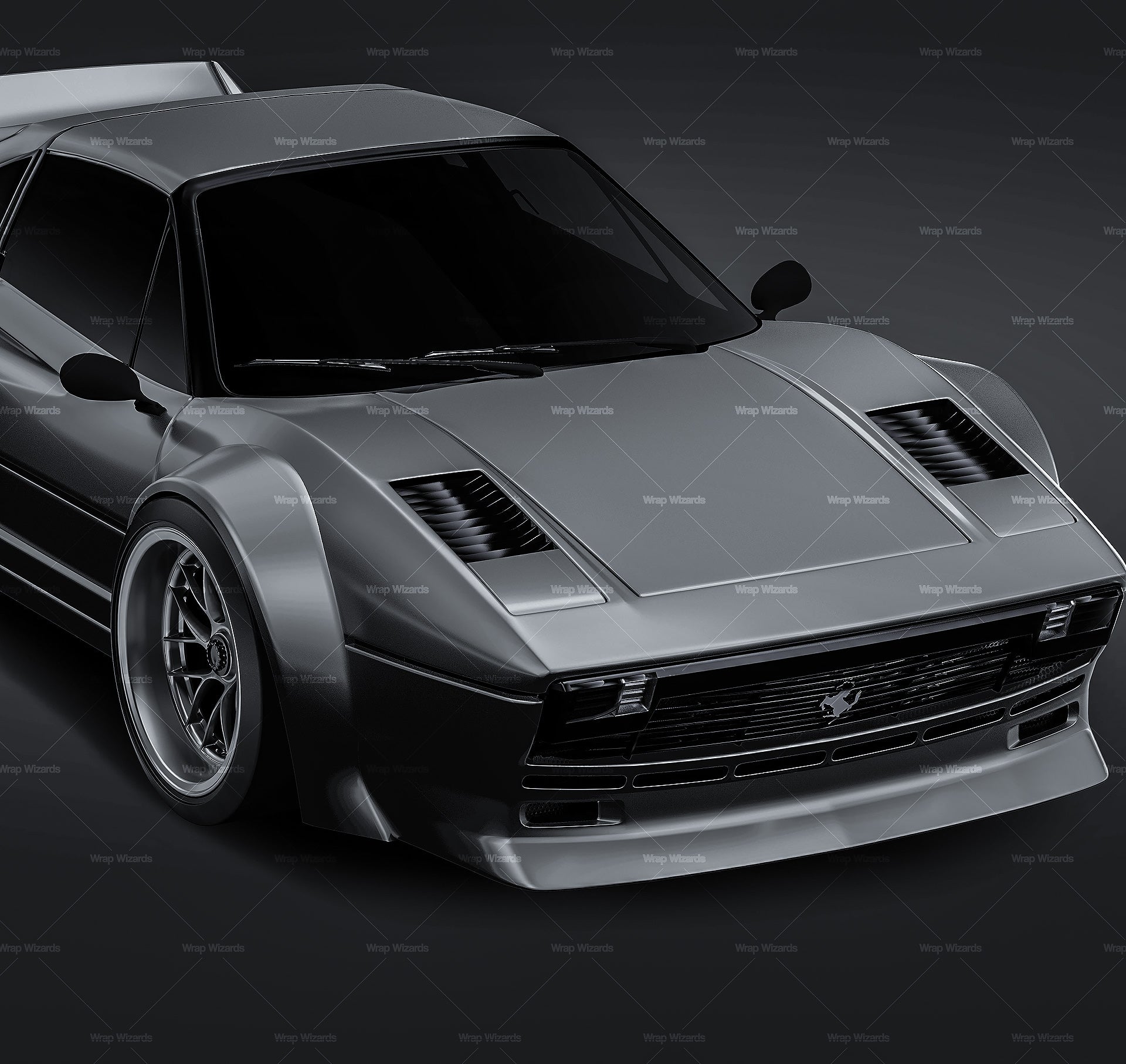 Ferrari 308 GTB  LBWK - Car Mockup