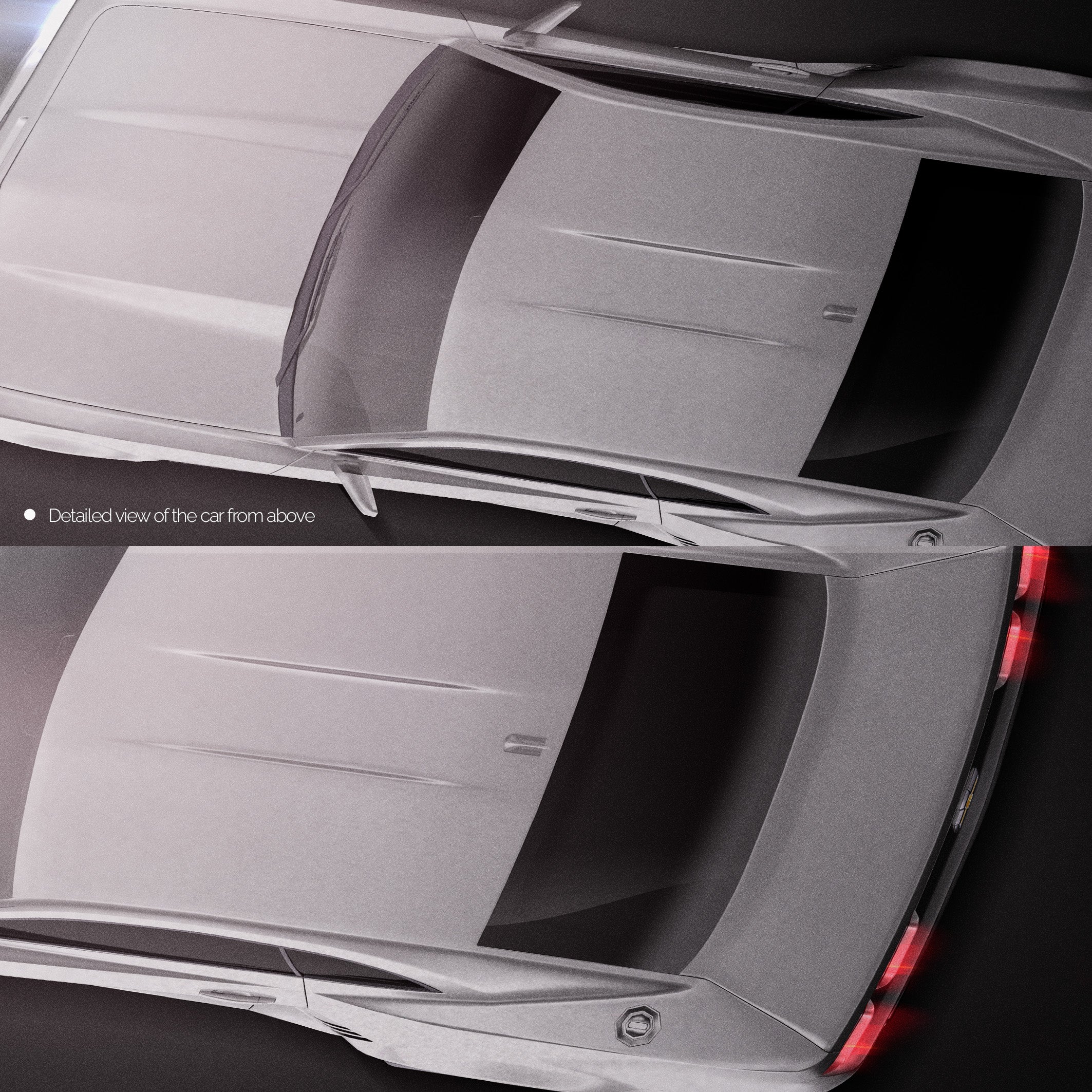 Premium car mockup for Chevrolet Camaro 2011