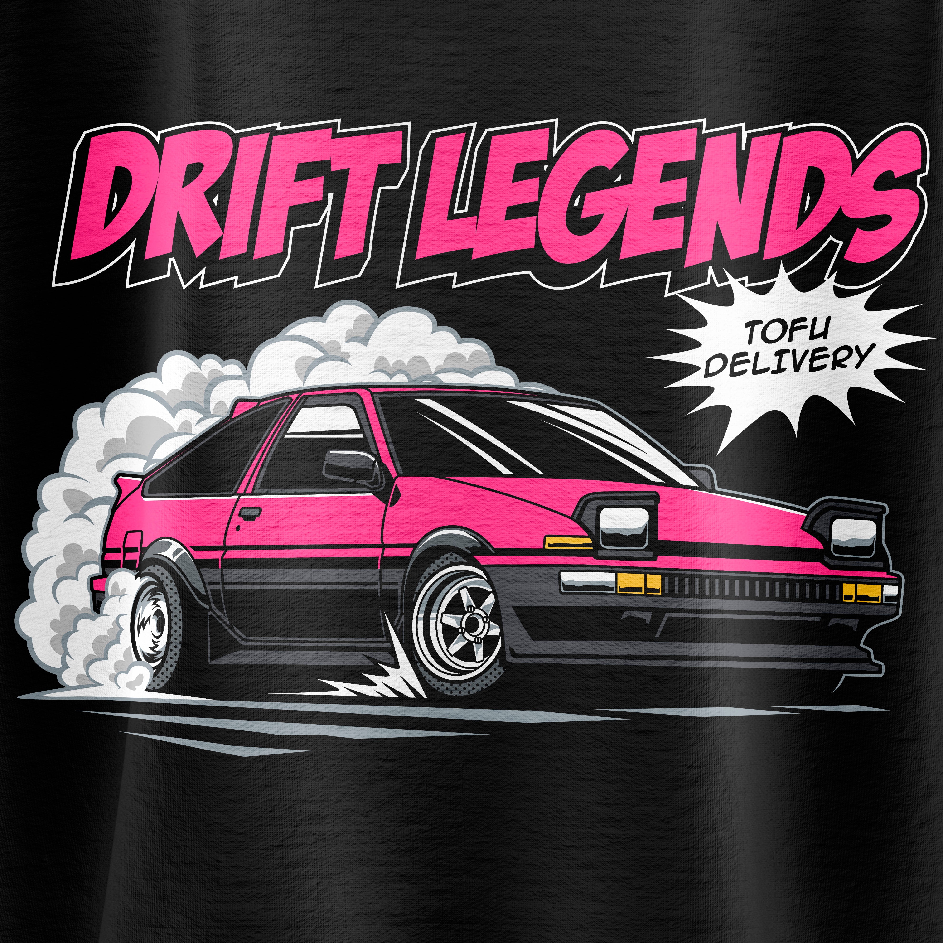 T-shirt DRIFT LEGENDS TOFU