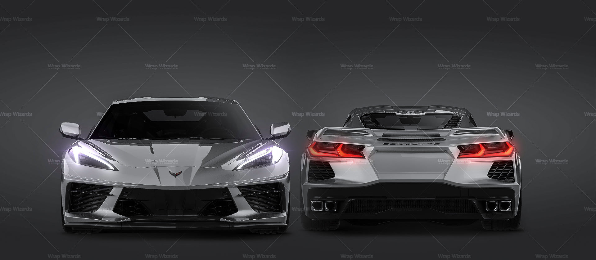 Chevrolet Corvette C8 Stingray 2020 - Car Mockup