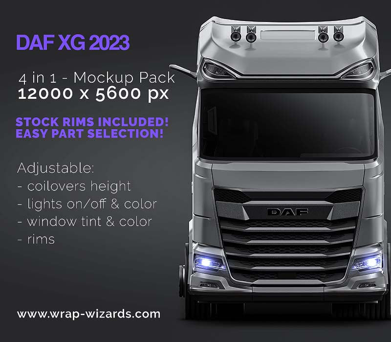 DAF XG 2023 - Mockup