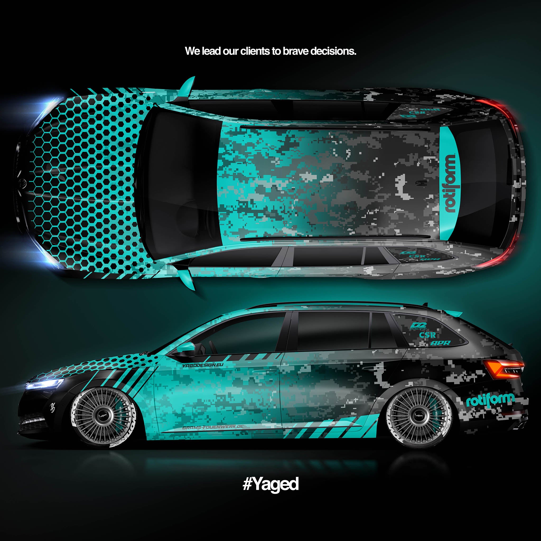 Design - OCTAVIA RS X ROTIFORM X YAGODESIGN