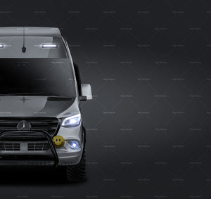 Hymer GC Grand Canyon S Mercedes Benz Sprinter L2H2 Tourer glossy finish - all sides Car Mockup Template.psd