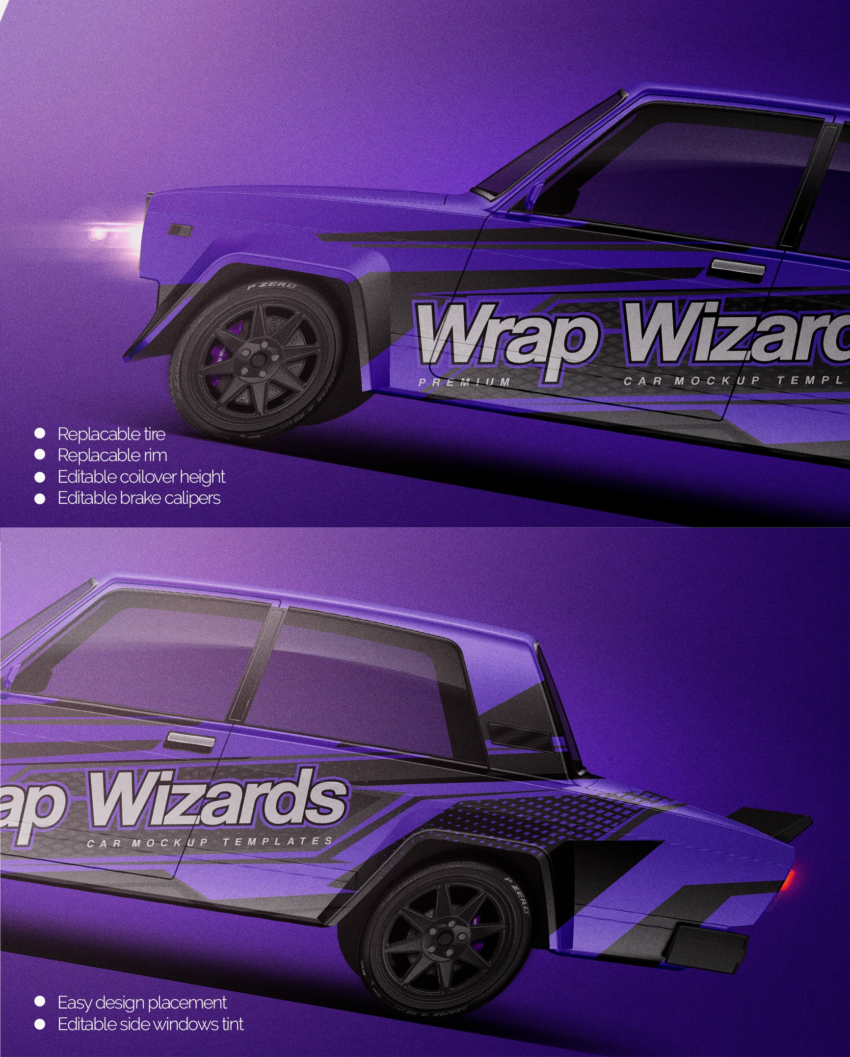 LADA VTS - Car Mockup