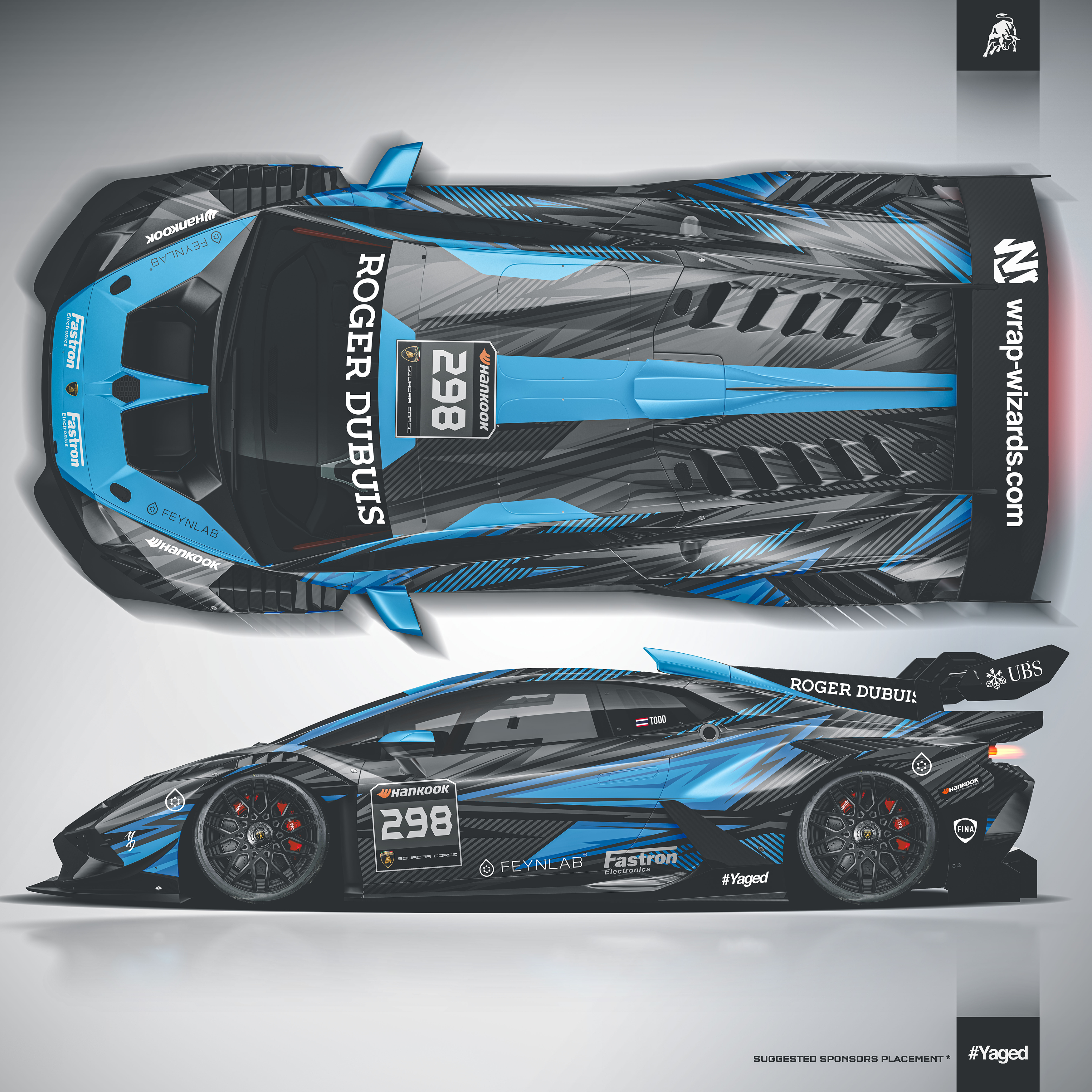 Design - Lamborghini - READY TO PRINT FILES