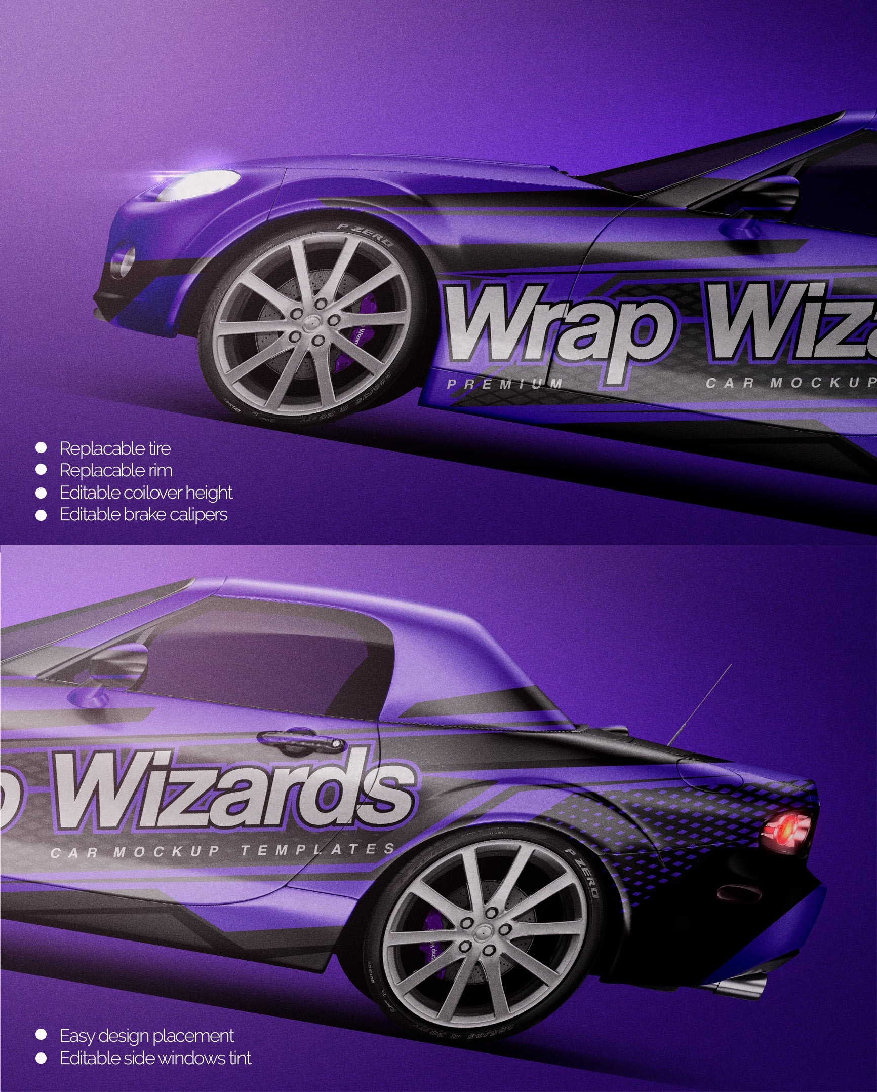 Mazda MX5 2012 - Car Mockup