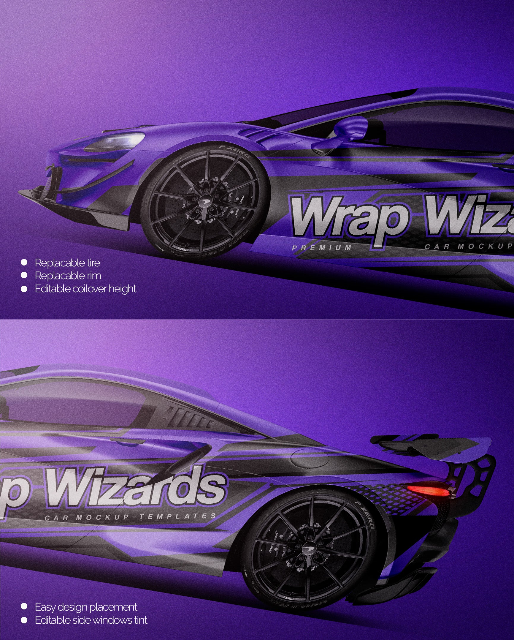 McLaren Artura Trophy EVO 2021 -2026 - Car Mockup
