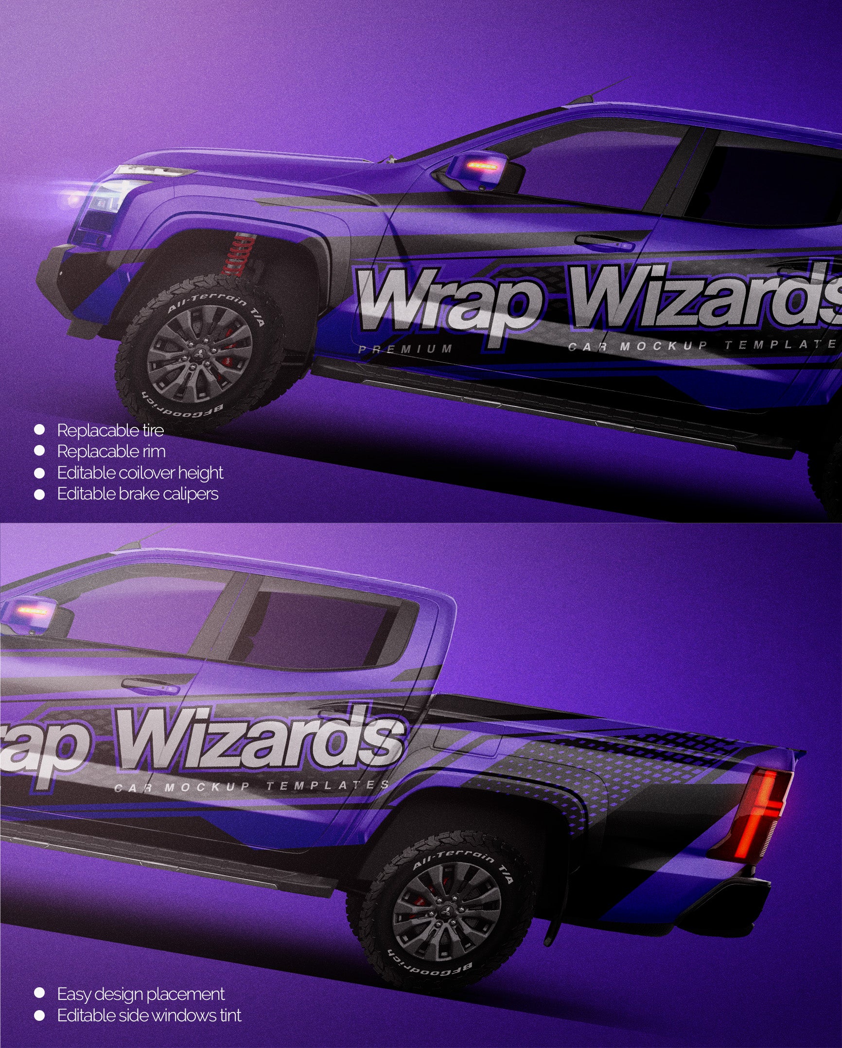 Mitsubishi Triton 2024 - Truck/Pick-up Mockup